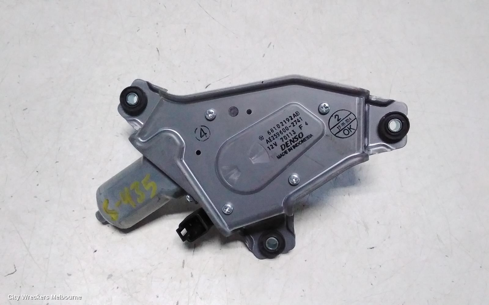 JEEP CHEROKEE WIPER MOTOR, TAILGATE, KL, 02/2014 - 03/2018