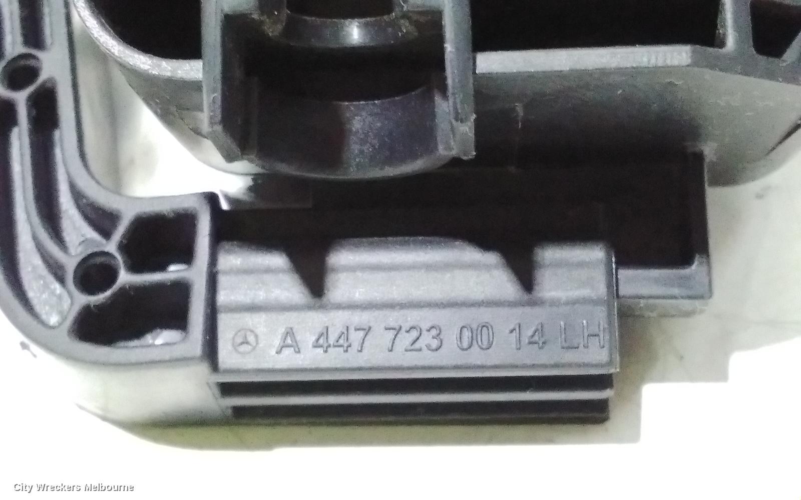 MERCEDES VITO DOOR HANDLE, OUTER, LH FRONT, 447, 03/2015 ONWARDS