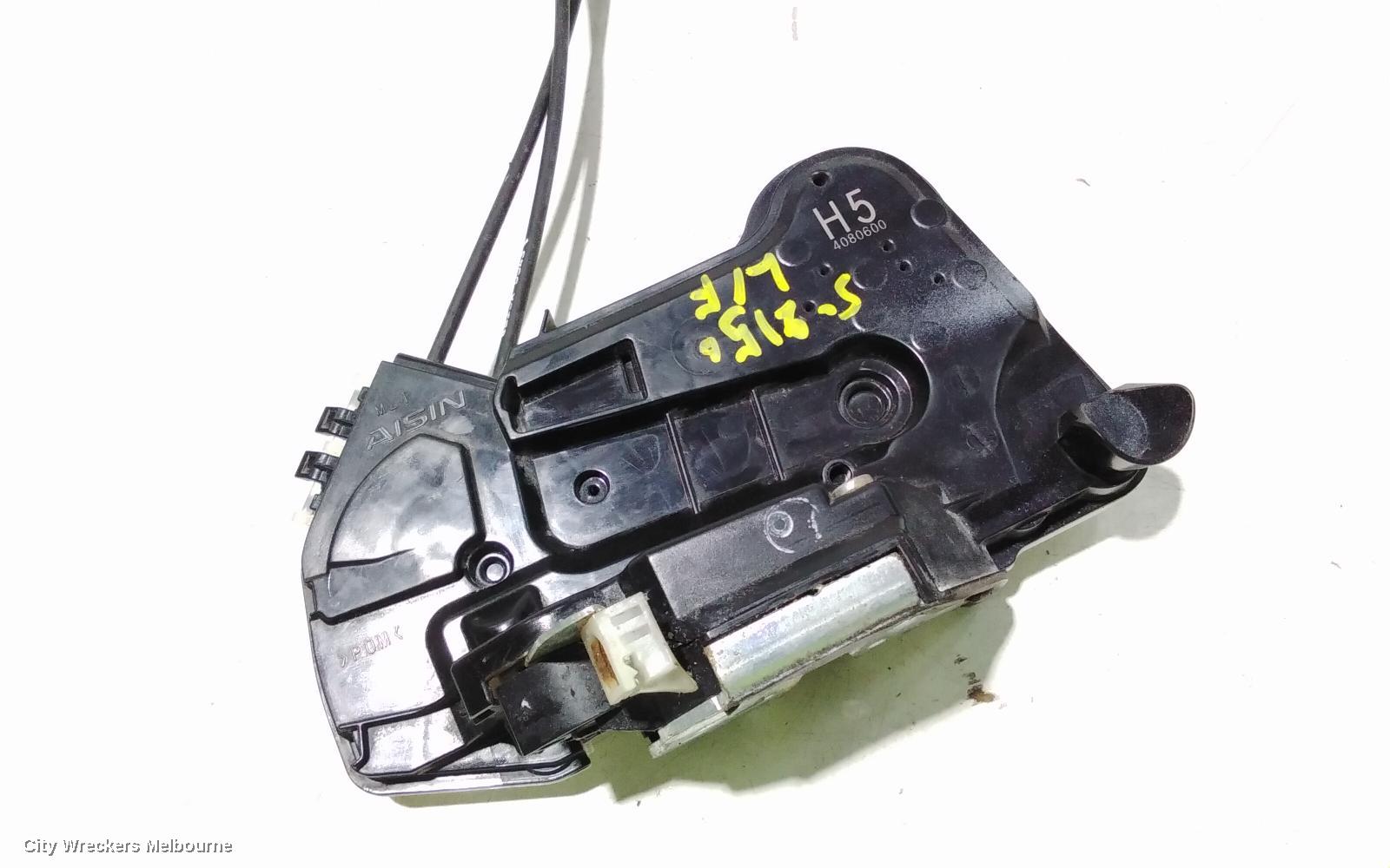 TOYOTA KLUGER DOOR/BOOT/GATE LOCK, LEFT FRONT DOOR LOCK, GSU50/GSU55, 03/2014 - 02/2021