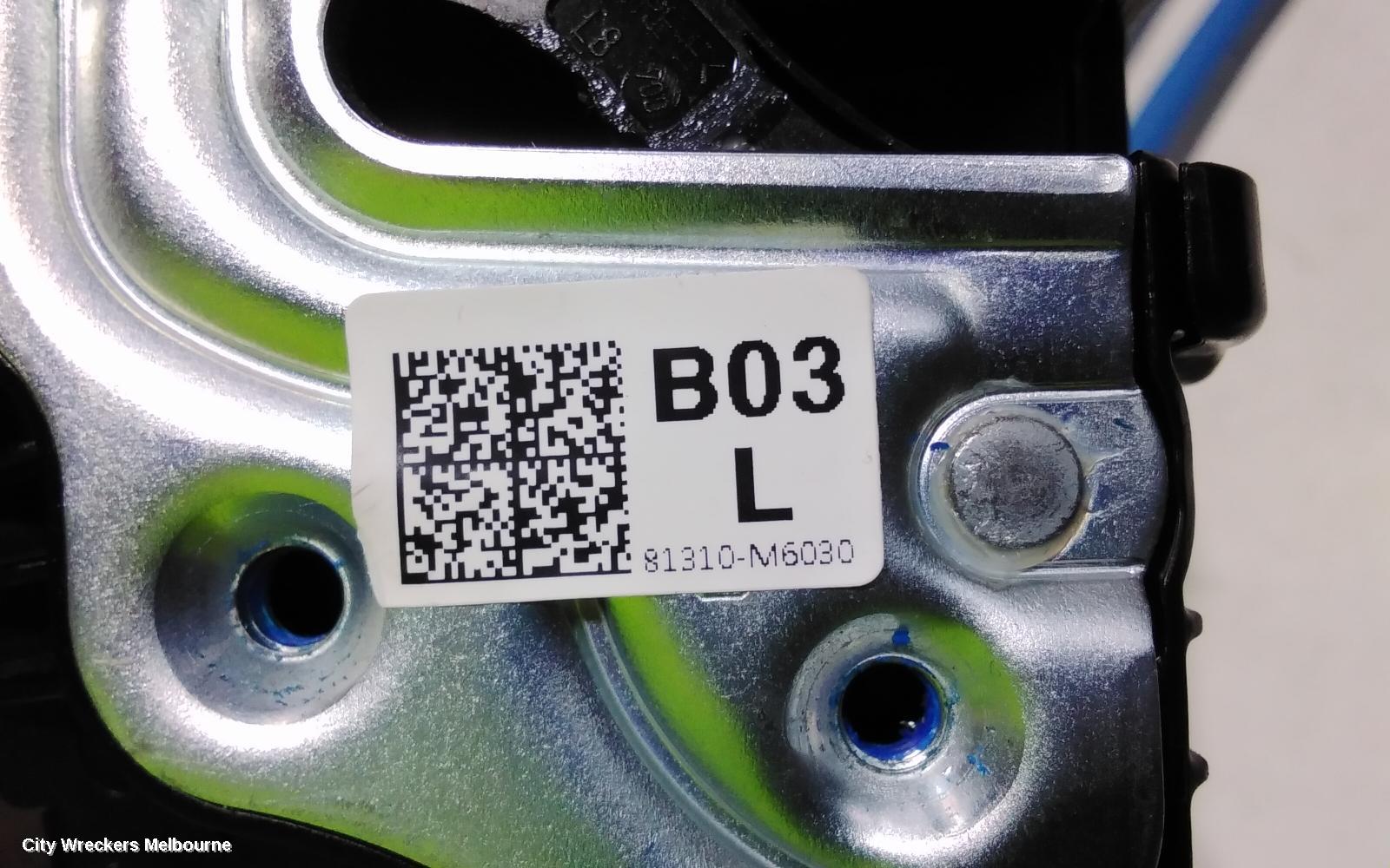 KIA CERATO DOOR/BOOT/GATE LOCK, LEFT FRONT DOOR LOCK, S/SPORT, BD, SEDAN/HATCH, 04/2018 ONWARDS