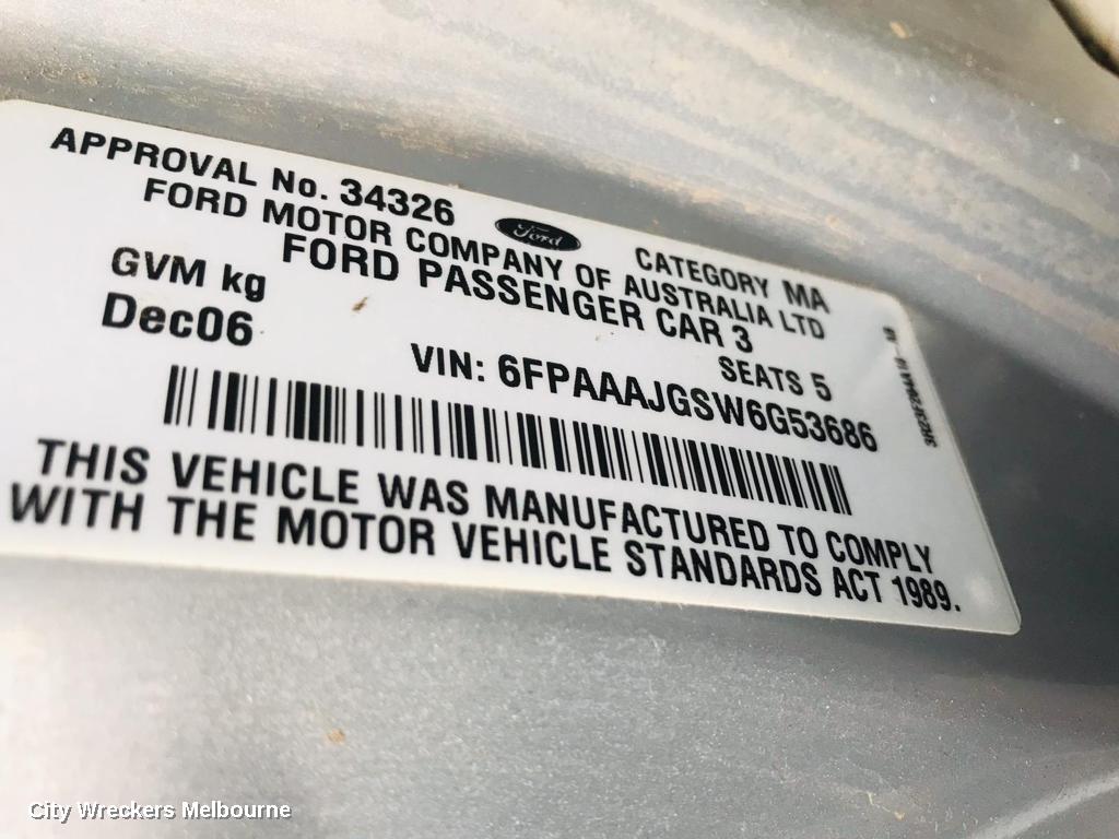 FORD FALCON DOOR HANDLE, BA-BF, OUTER, LH FRONT, 10/2002 - 09/2010