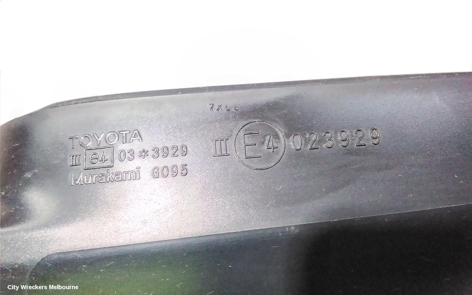 TOYOTA RAV4 RIGHT DOOR MIRROR, XA40/ZSA42R, POWER FOLD, W/BLINDSPOT TYPE, 12/2012 - 11/2018