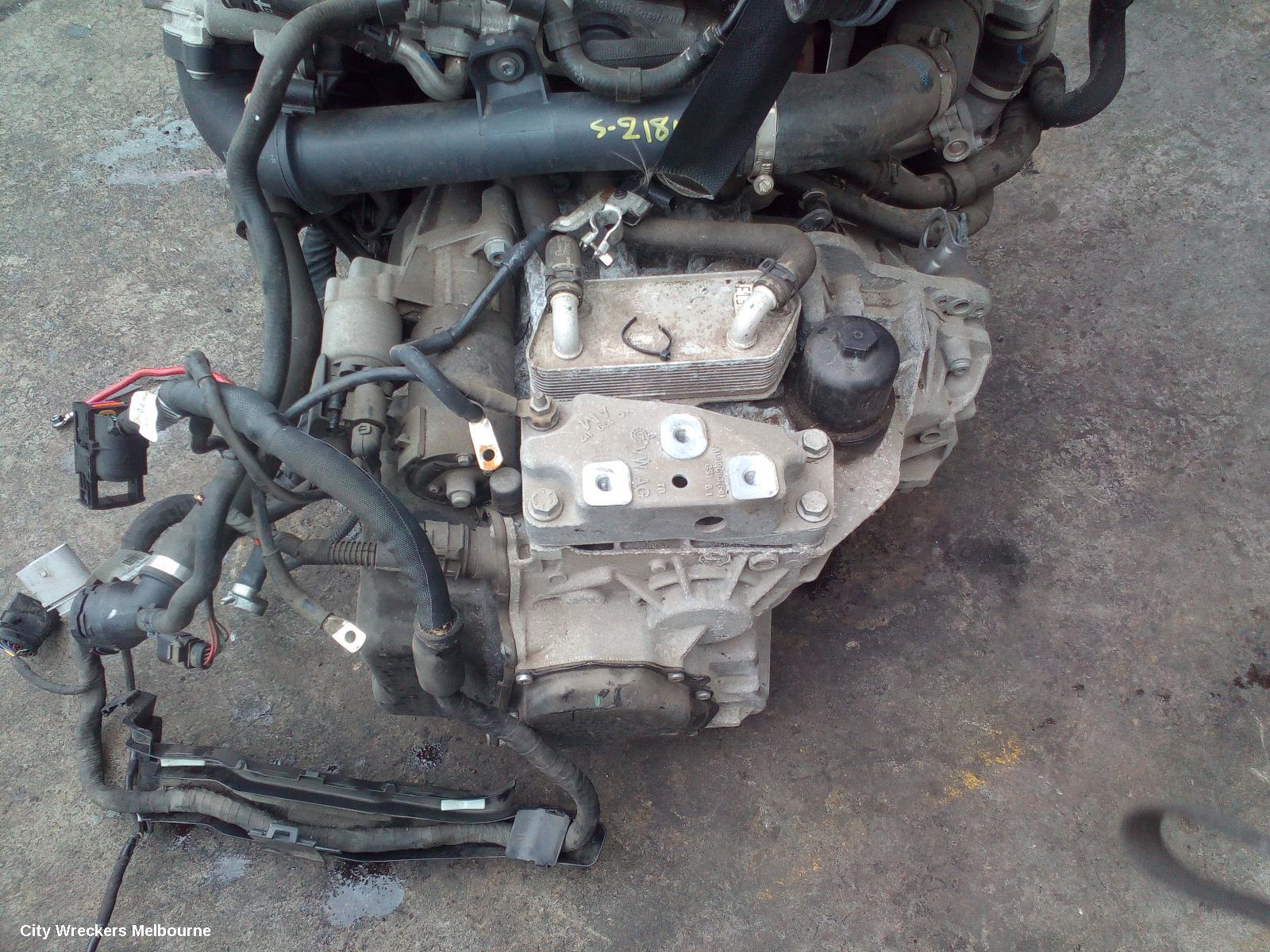 VOLKSWAGEN CADDY TRANS/GEARBOX, AUTO, DIESEL, 2.0, TURBO, 2KN, SYB CODE, 07/2015 - 02/2021