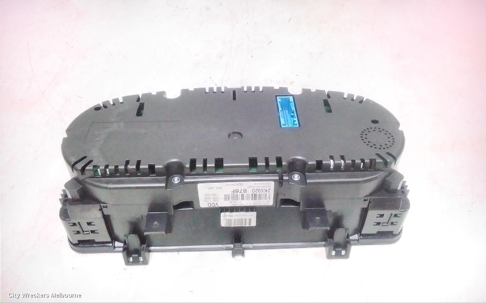 VOLKSWAGEN CADDY INSTRUMENT CLUSTER, DIESEL, 2KN, 12/2015 - 02/2021