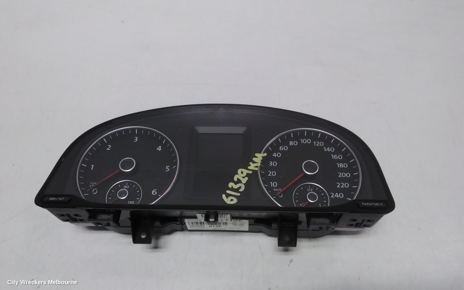 VOLKSWAGEN CADDY INSTRUMENT CLUSTER, DIESEL, 2KN, 12/2015 - 02/2021