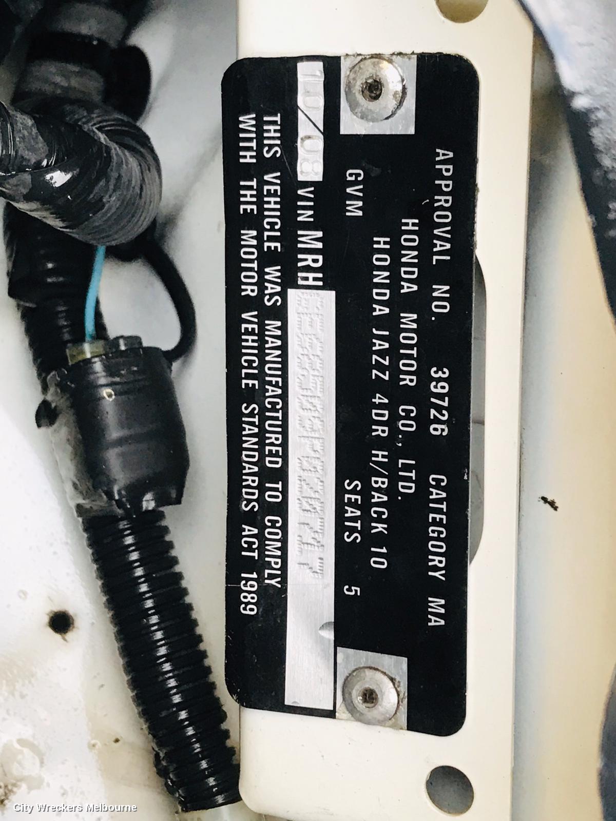 HONDA JAZZ ECU, ENGINE ECU, 1.3, AUTO T/M TYPE, ECU ONLY, GE, 08/2008 - 06/2014