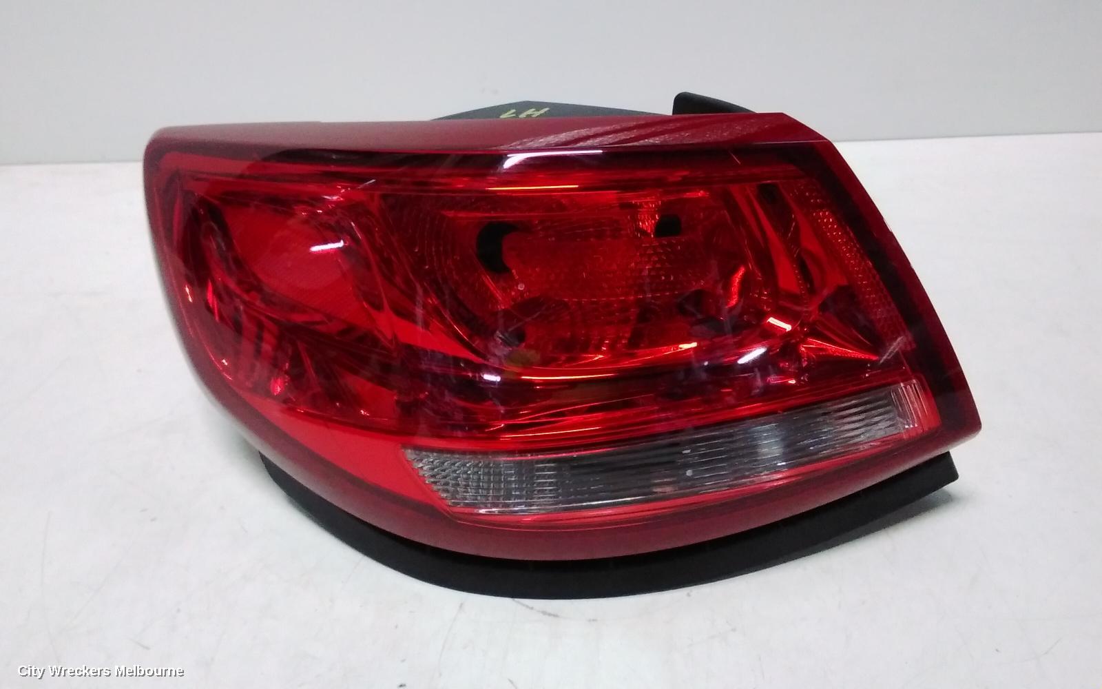 HOLDEN COMMODORE LEFT TAILLIGHT, VF, SEDAN, CLEAR TYPE, EVOKE/SV6/SS/INTERNATIONAL, 05/2013 - 12/2017