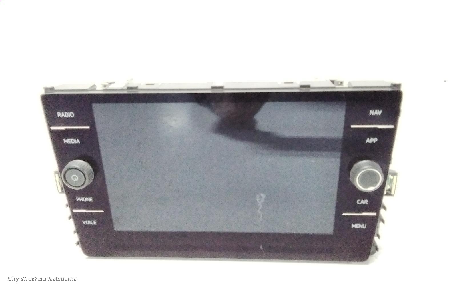 VOLKSWAGEN TIGUAN RADIO/CD/DVD/SAT/TV, DISPLAY UNIT, DISCOVER PRO 8IN, SAT NAV TYPE, 5NA, 06/2016 ONWARDS