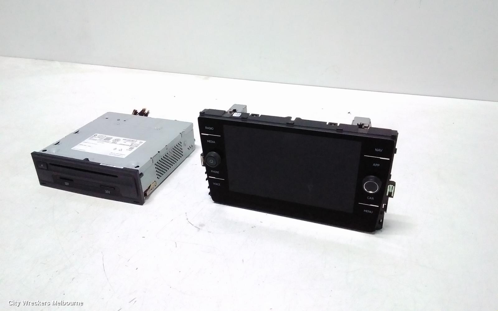 VOLKSWAGEN TIGUAN RADIO/CD/DVD/SAT/TV, DISPLAY UNIT, DISCOVER PRO 8IN, SAT NAV TYPE, 5NA, 06/2016 ONWARDS