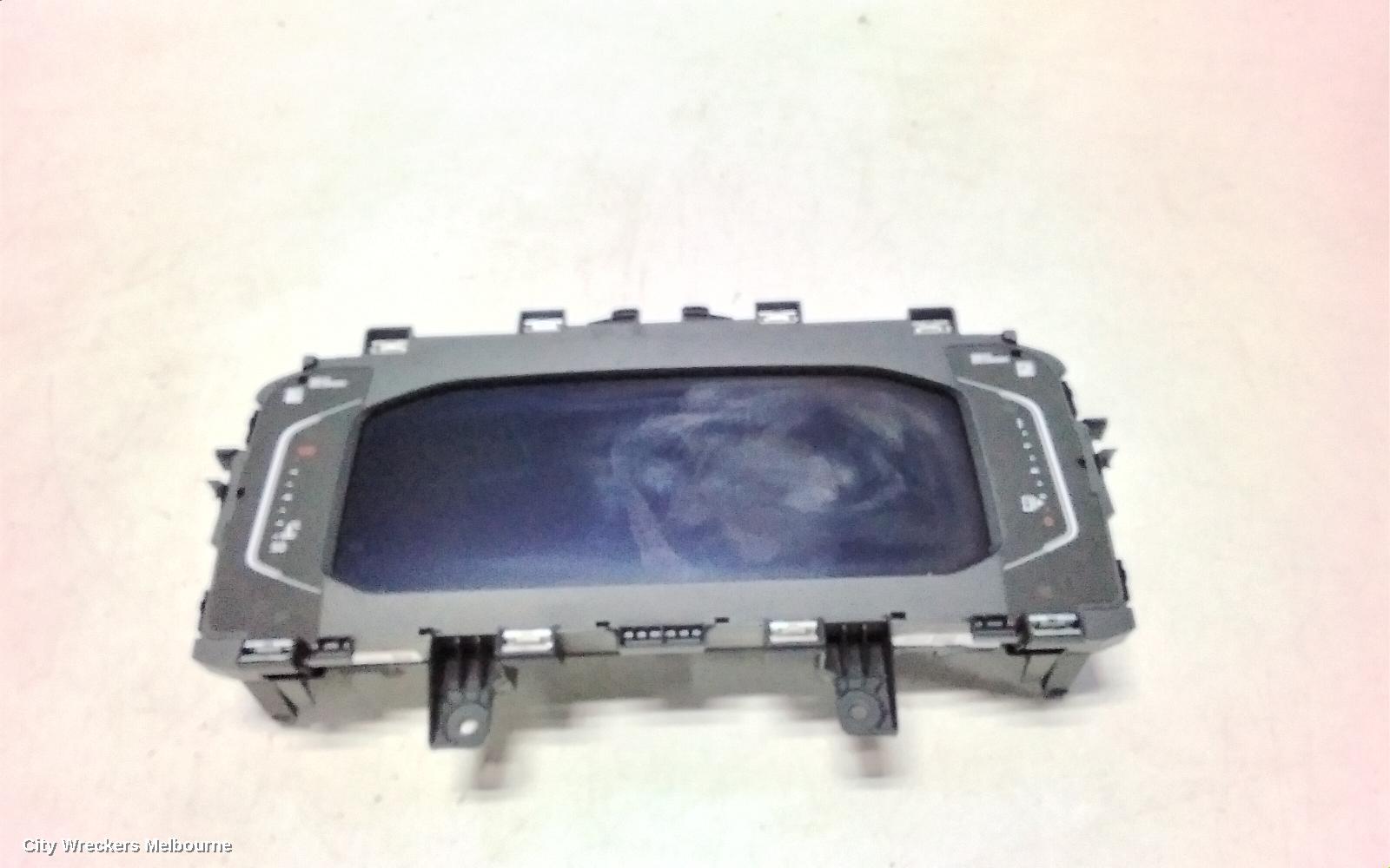 VOLKSWAGEN TIGUAN INSTRUMENT CLUSTER, INSTRUMENT CLUSTER, AUTO T/M, PETROL, SOUND & VISION PACKAGE TYPE, 5NA, 06/2016 - 02/2021