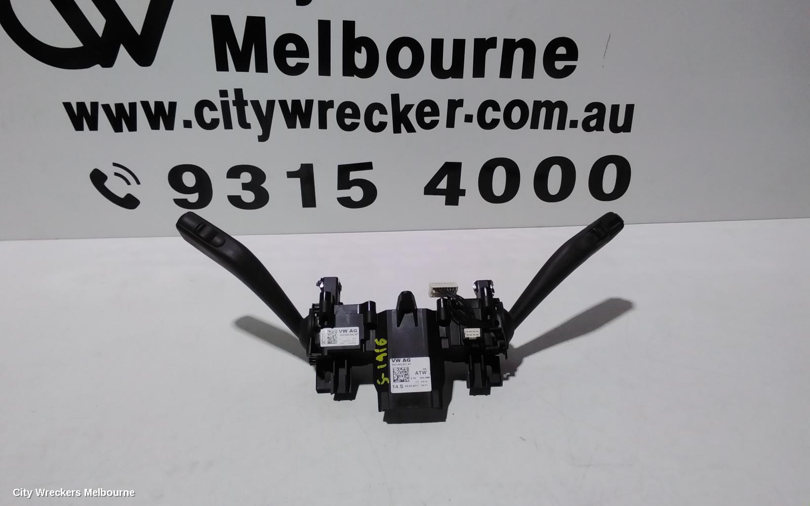 VOLKSWAGEN TIGUAN COMBINATION SWITCH, COMBINATION SWITCH ASSY, 5N, 06/2010 - 08/2016