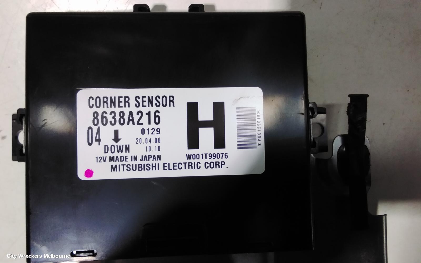 MITSUBISHI TRITON, MQ-MR, 03/2015 - 10/2023, 8638A216  CORNER CLEARANCE WARNING COMPUTER : 99431