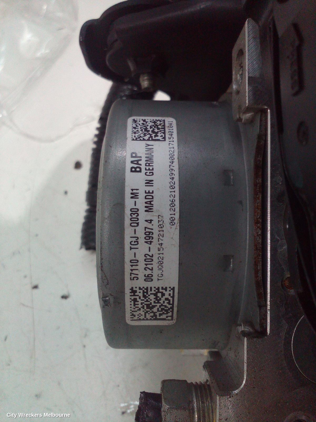 HONDA CIVIC ABS PUMP/MODULATOR, 10TH GEN, 05/2016 - 08/2021