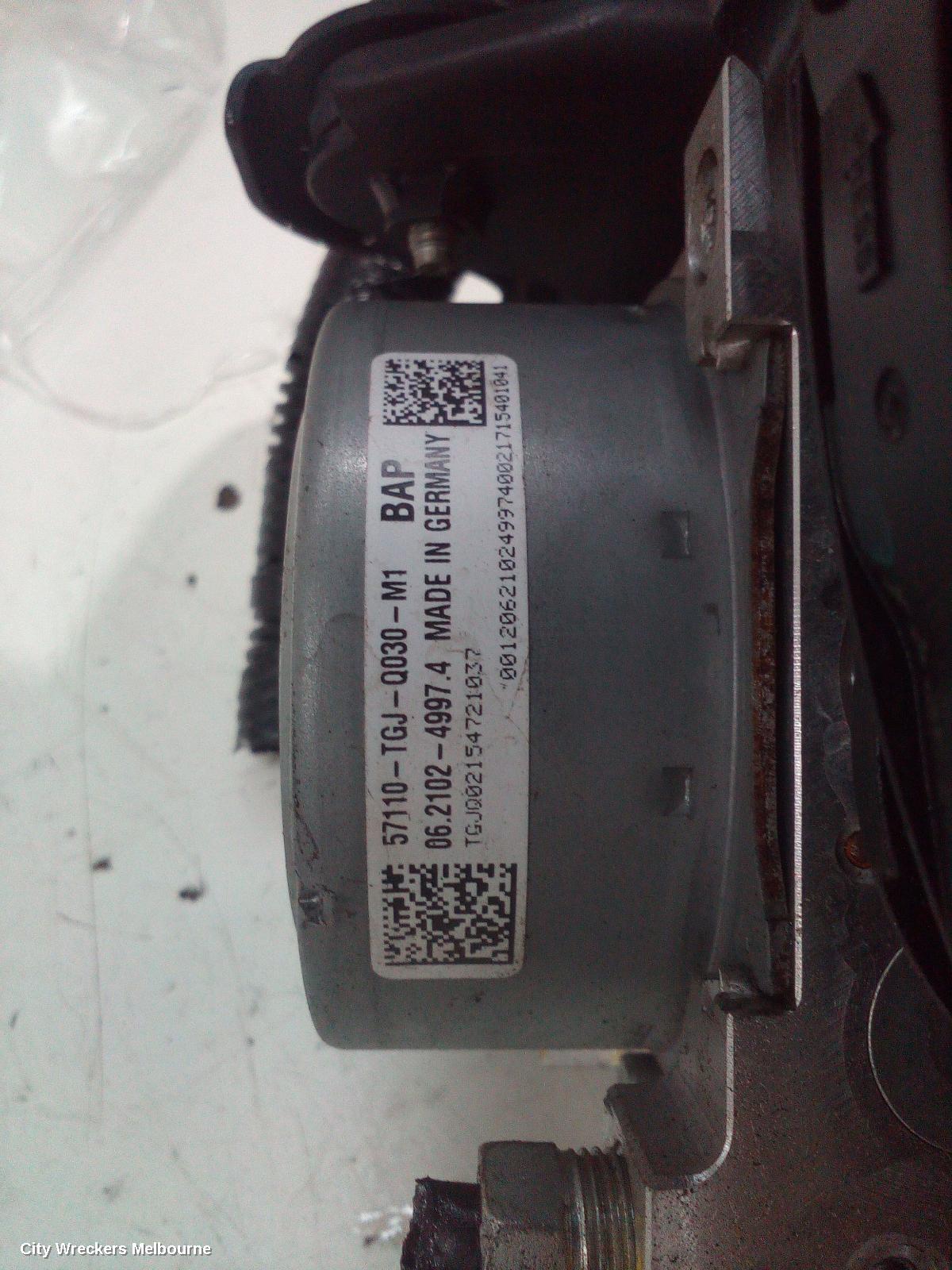 HONDA CIVIC ABS PUMP/MODULATOR, 10TH GEN, 05/2016 - 08/2021