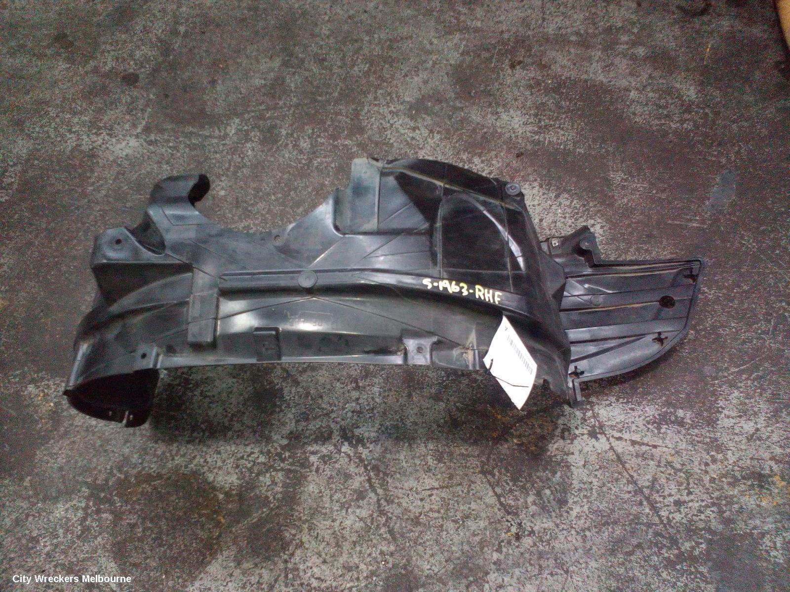 SUZUKI VITARA RIGHT GUARD LINER, VITARA, LY (VIN TSM), FRONT, 06/2015 ONWARDS