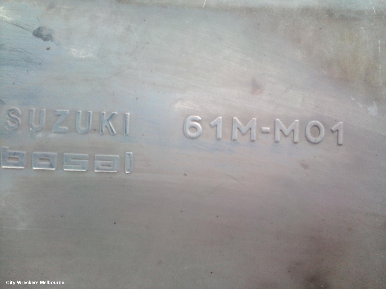 SUZUKI VITARA EXHAUST SYSTEM, VITARA, LY (VIN TSM), 06/2015 ONWARDS