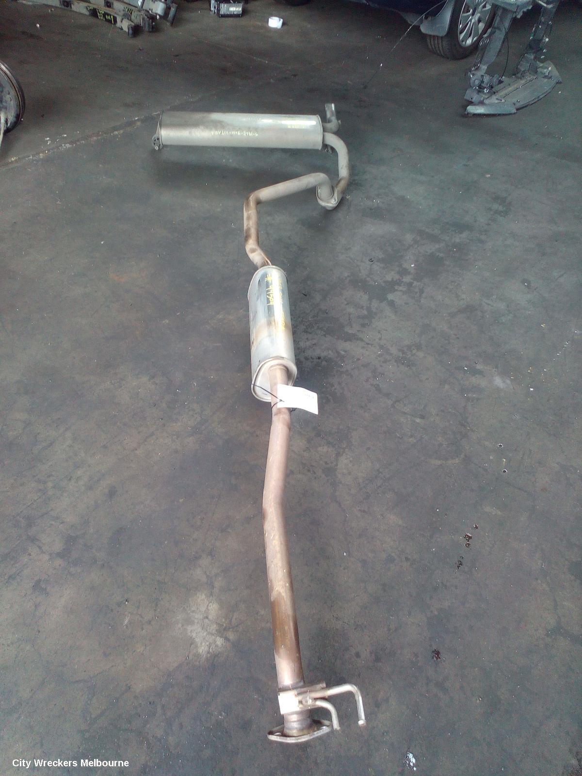 SUZUKI VITARA EXHAUST SYSTEM, VITARA, LY (VIN TSM), 06/2015 ONWARDS
