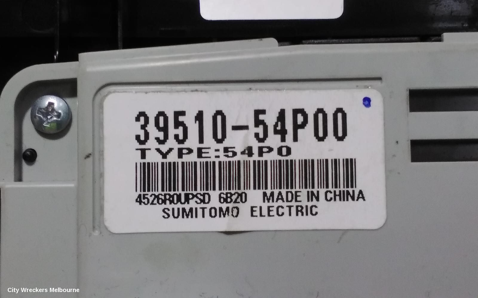 SUZUKI VITARA HEATER/AC CONTROLS, VITARA, LY (VIN TSM), CLIMATE CONTROL TYPE, 06/2015 ONWARDS