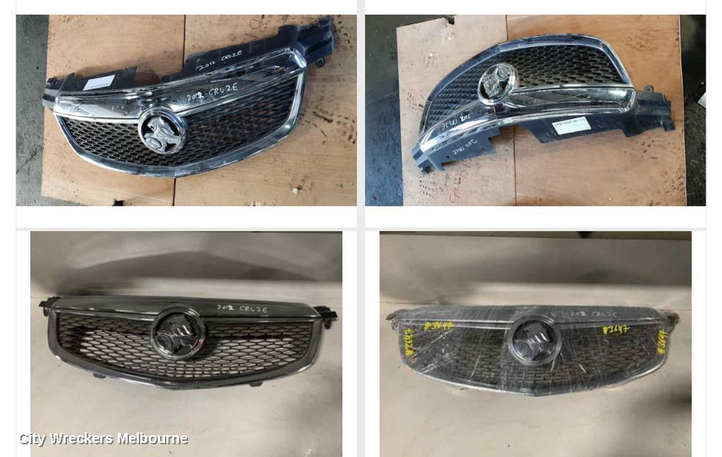 HOLDEN RODEO GRILLE, RADIATOR GRILLE, RA, CHROME, 03/2003 - 10/2006