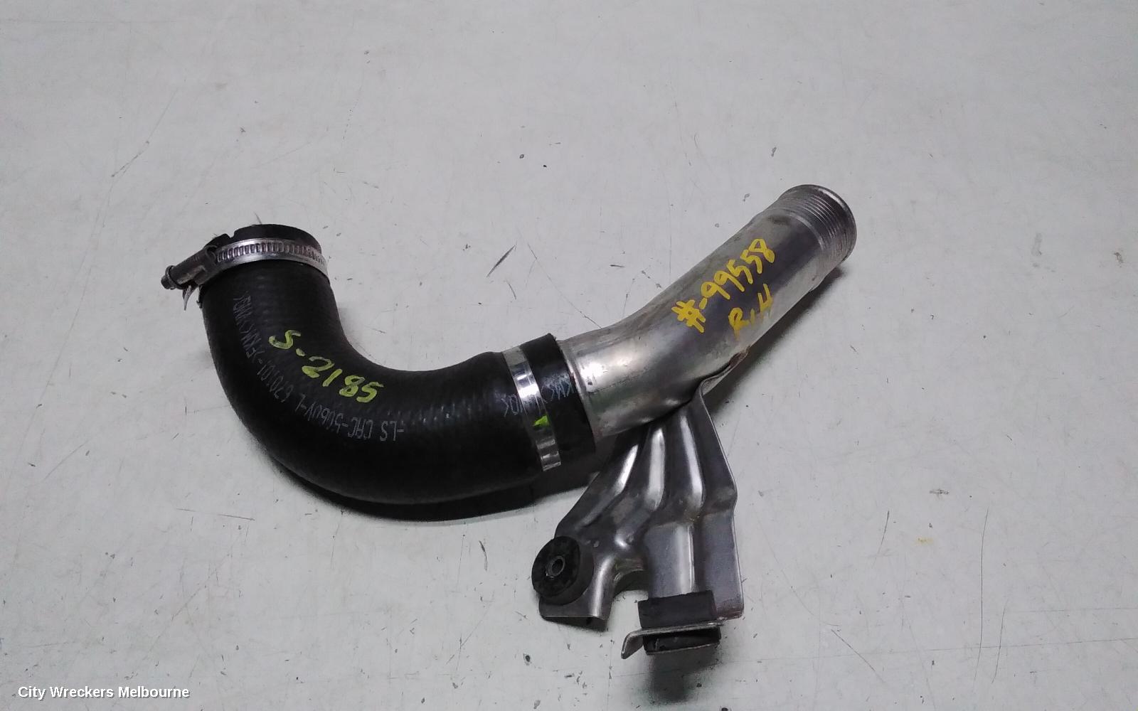 HOLDEN COLORADO, RG, 06/2012 - 12/2020, INTERCOOLER HOSE RHS: 99558