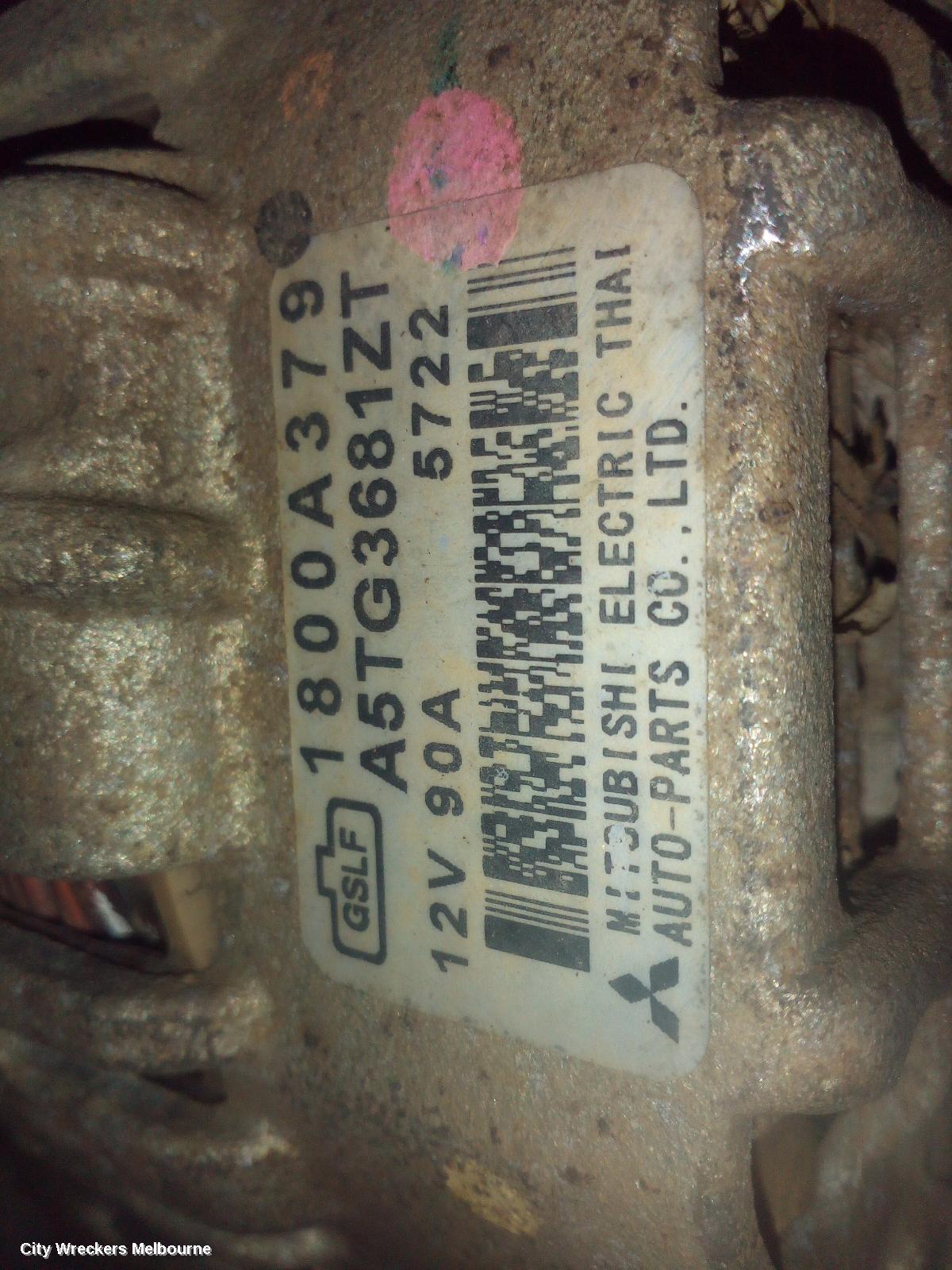 MITSUBISHI TRITON ALTERNATOR, DIESEL, 2.4, 4N15, MQ-MR, 04/2015 ONWARDS