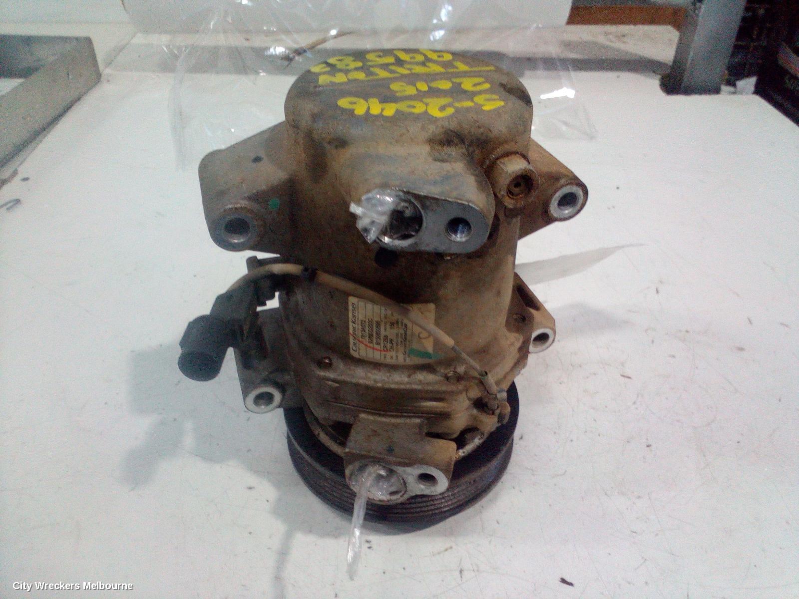 MITSUBISHI TRITON A/C COMPRESSOR, MQ-MR, 2.4, 4N15, DIESEL, 04/2015 ONWARDS