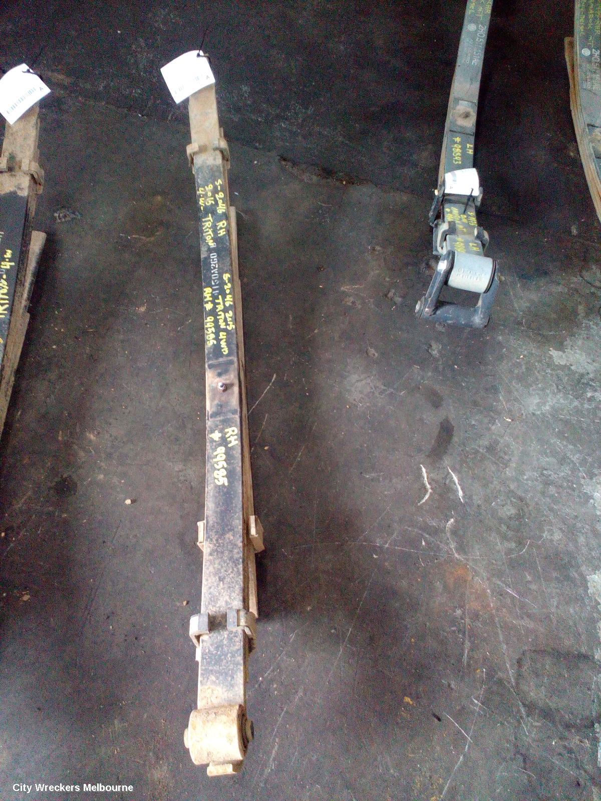 MITSUBISHI TRITON REAR LEAF SPRING, MQ, LH SIDE, 5 LEAF, 03/2015 - 10/2018