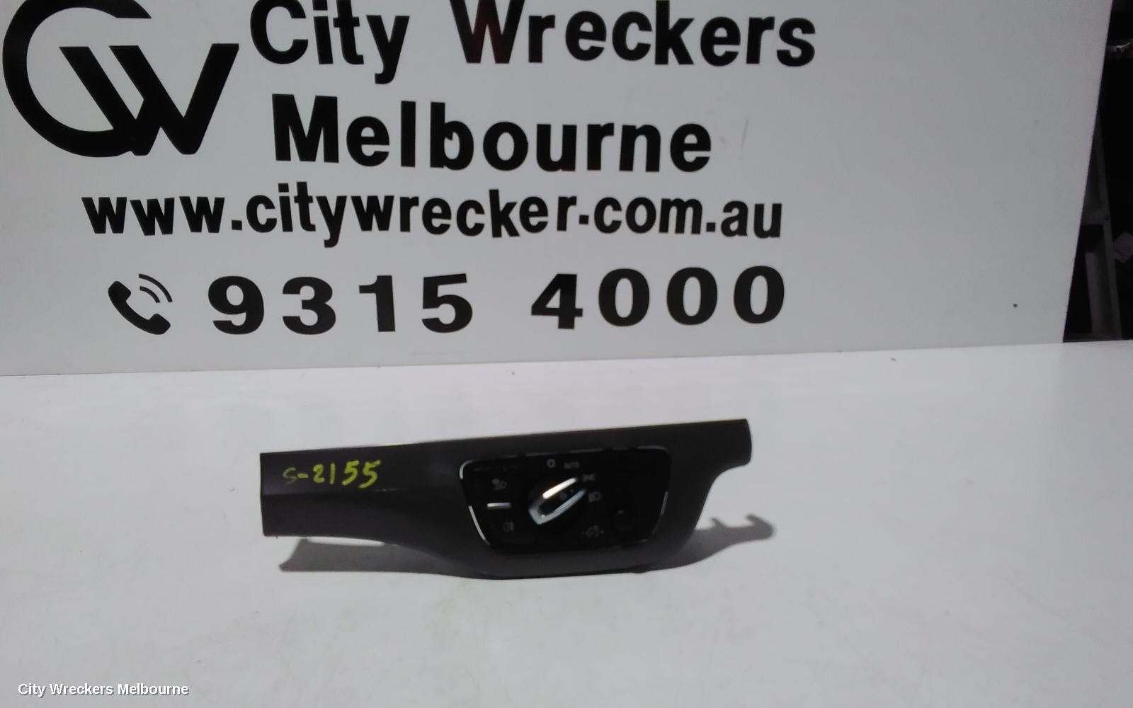 AUDI Q7 COMBINATION SWITCH, HEADLAMP SWITCH, 4M, 09/2015 ONWARDS