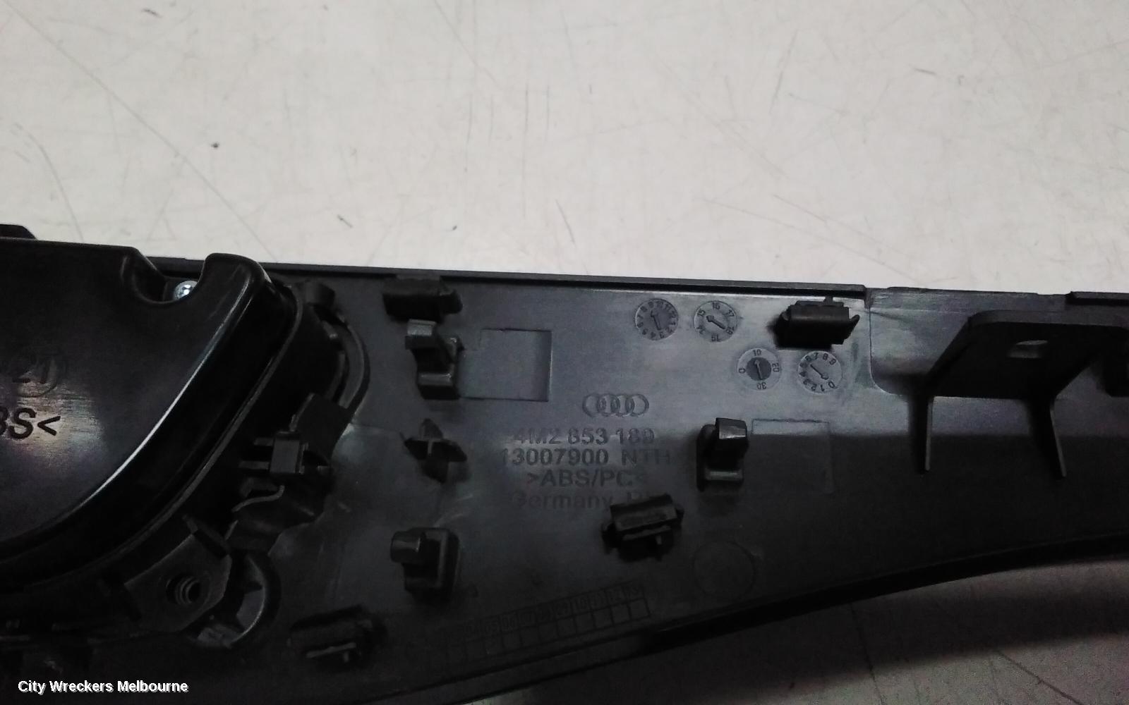 AUDI Q7 HEATER/AC CONTROLS, FRONT, CLIMATE CONTROL TYPE, 4M, 09/2015 - 03/2020