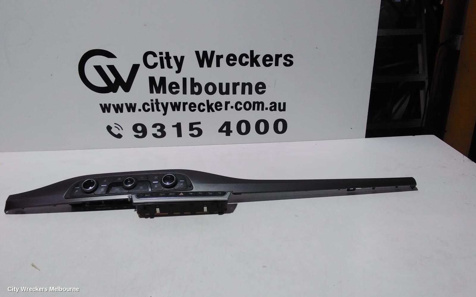 AUDI Q7 HEATER/AC CONTROLS, FRONT, CLIMATE CONTROL TYPE, 4M, 09/2015 - 03/2020
