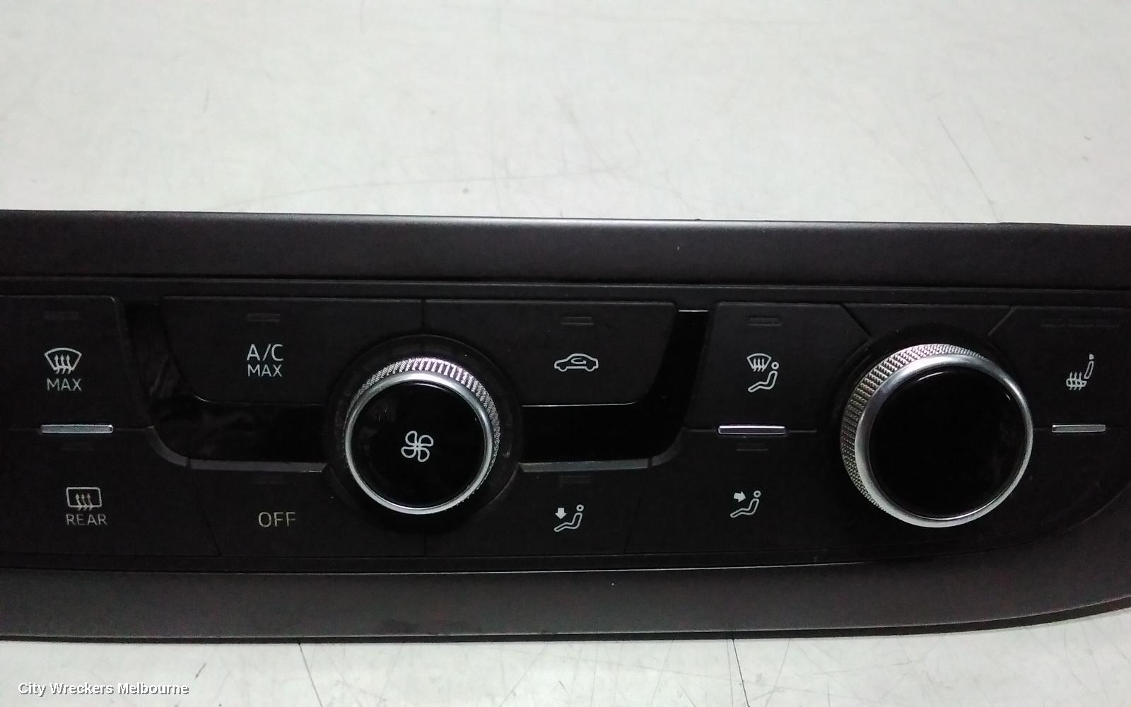 AUDI Q7 HEATER/AC CONTROLS, FRONT, CLIMATE CONTROL TYPE, 4M, 09/2015 - 03/2020
