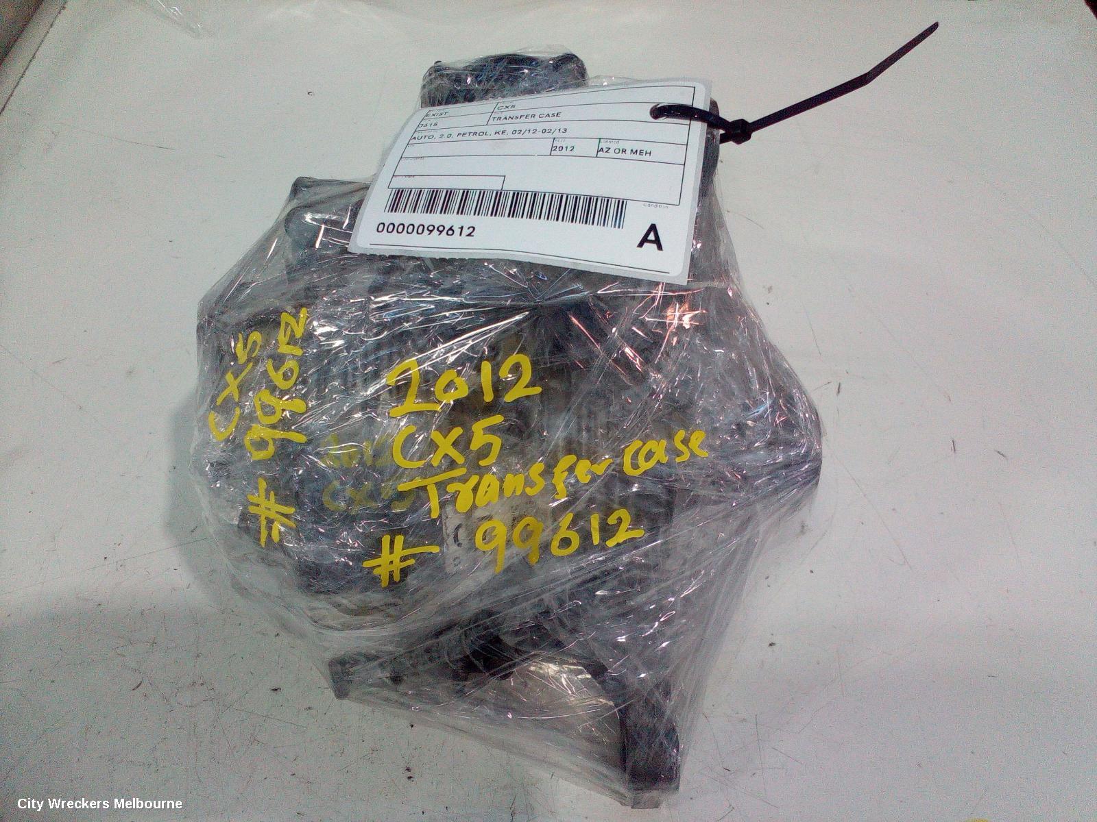 MAZDA CX5 TRANSFER CASE, AUTO, 2.0, PETROL, KE, 02/2012 - 02/2013
