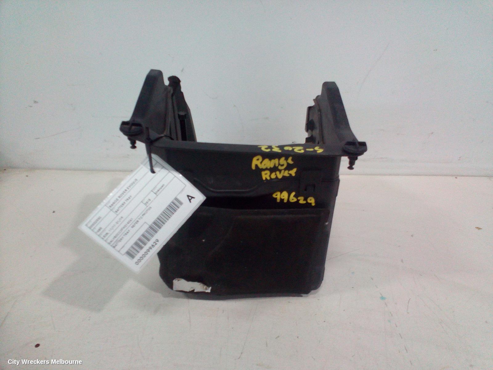 LAND ROVER RANGEROVER EVOQUE BATTERY TRAY, L538, 11/2011 - 01/2019