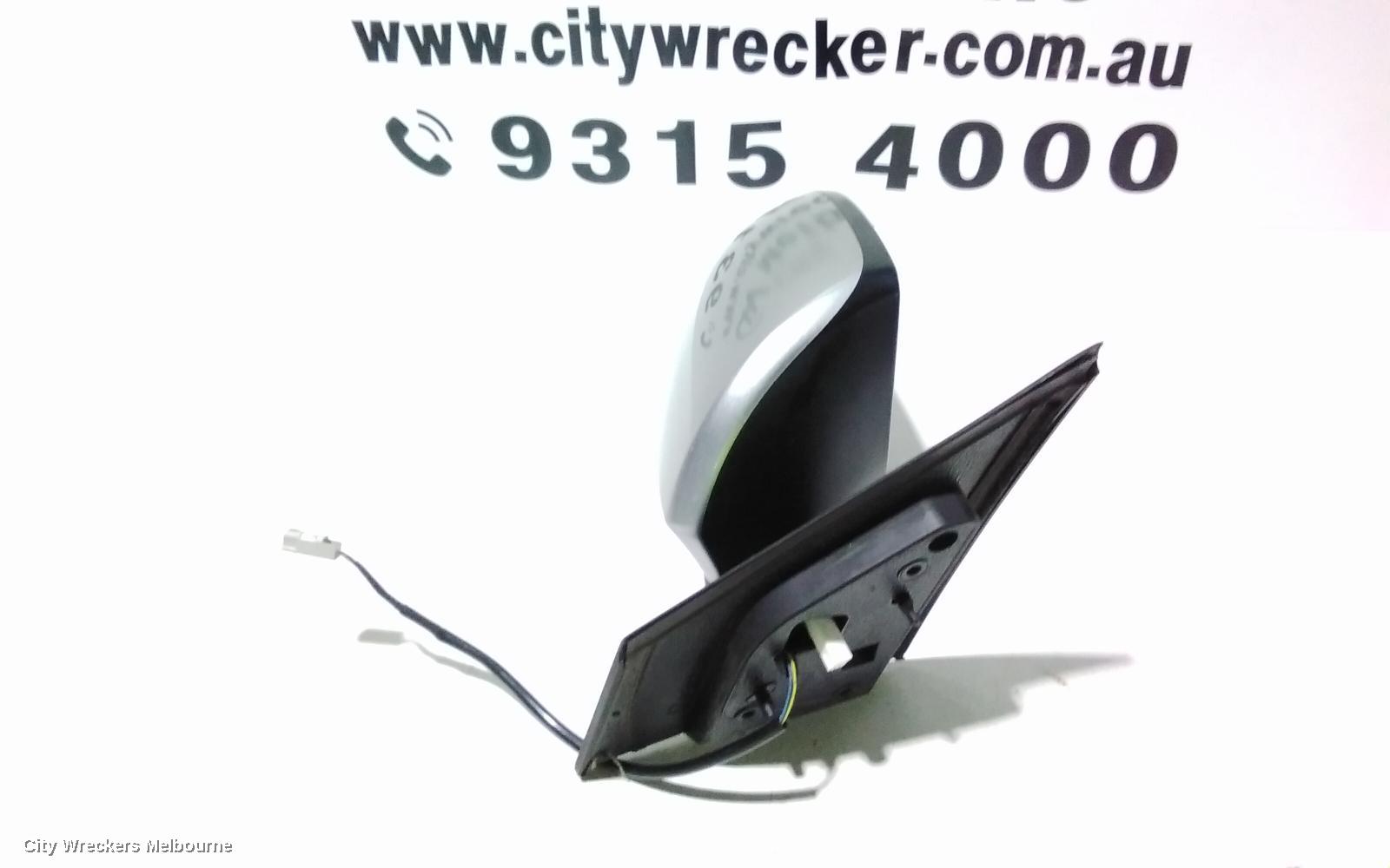 MAZDA CX9 RIGHT DOOR MIRROR, TB, NON BLINDSPOT, NON HEATED TYPE, 06/2009 - 12/2015