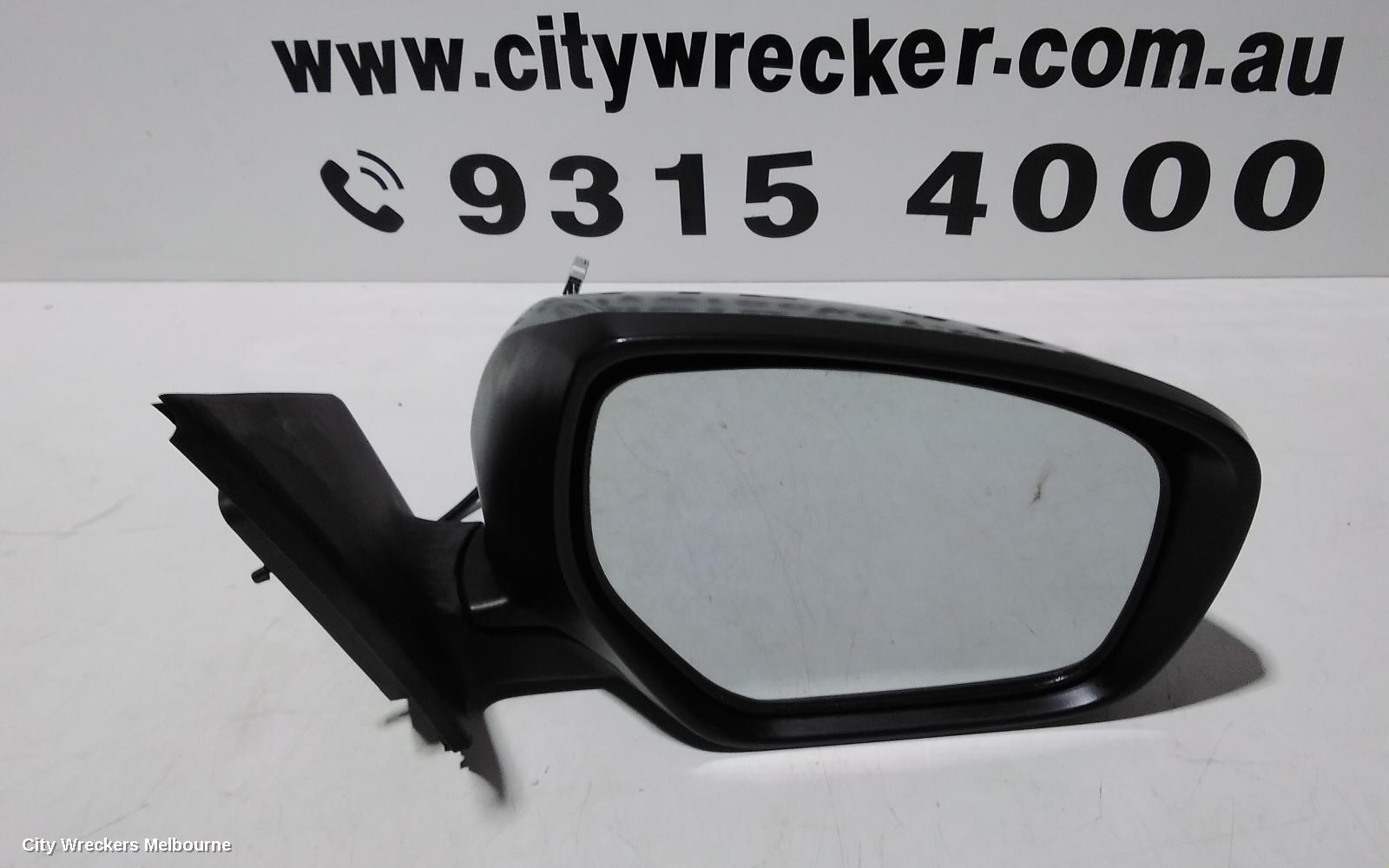 MAZDA CX9 RIGHT DOOR MIRROR, TB, NON BLINDSPOT, NON HEATED TYPE, 06/2009 - 12/2015