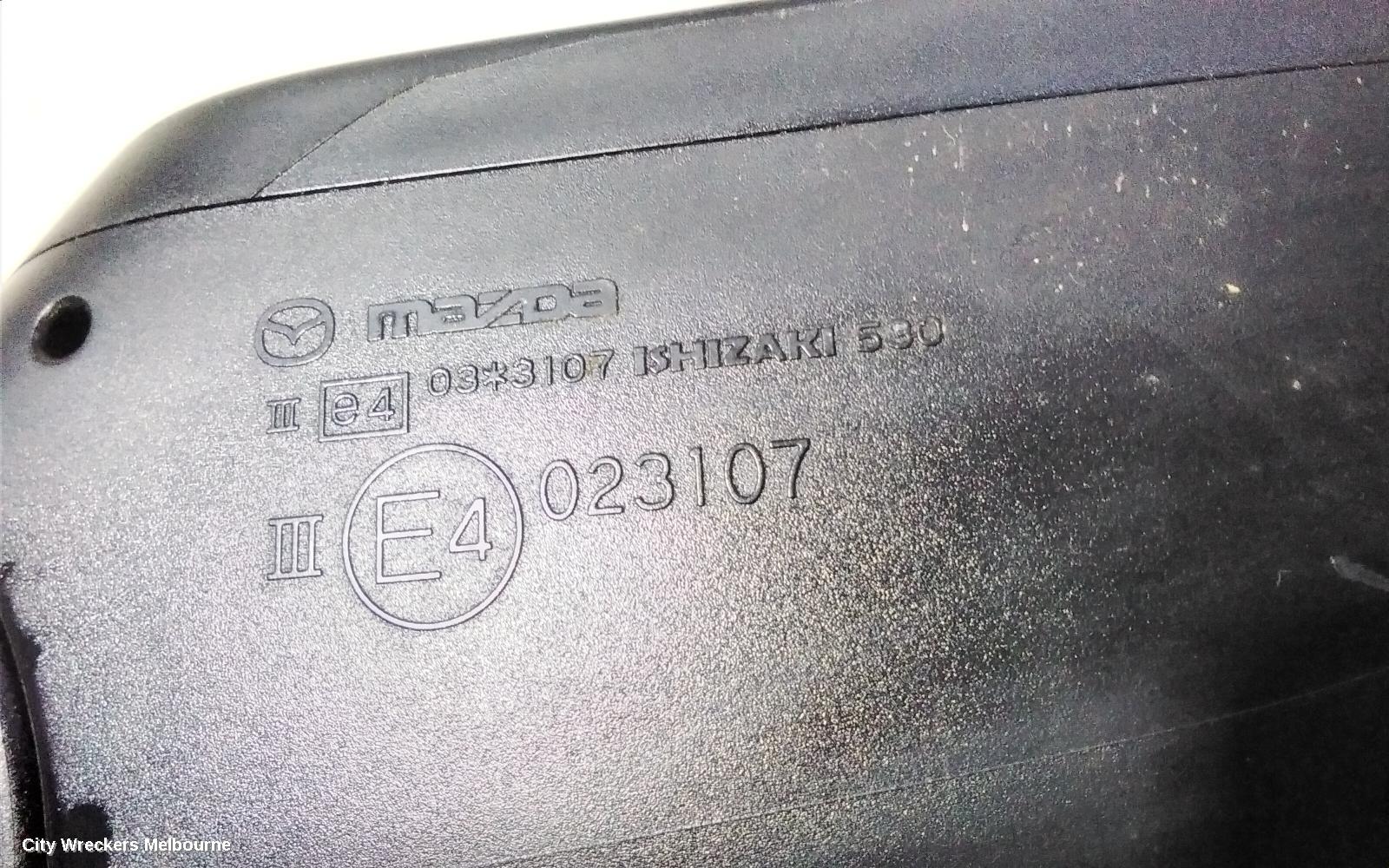 MAZDA CX9 RIGHT DOOR MIRROR, TB, NON BLINDSPOT, NON HEATED TYPE, 06/2009 - 12/2015