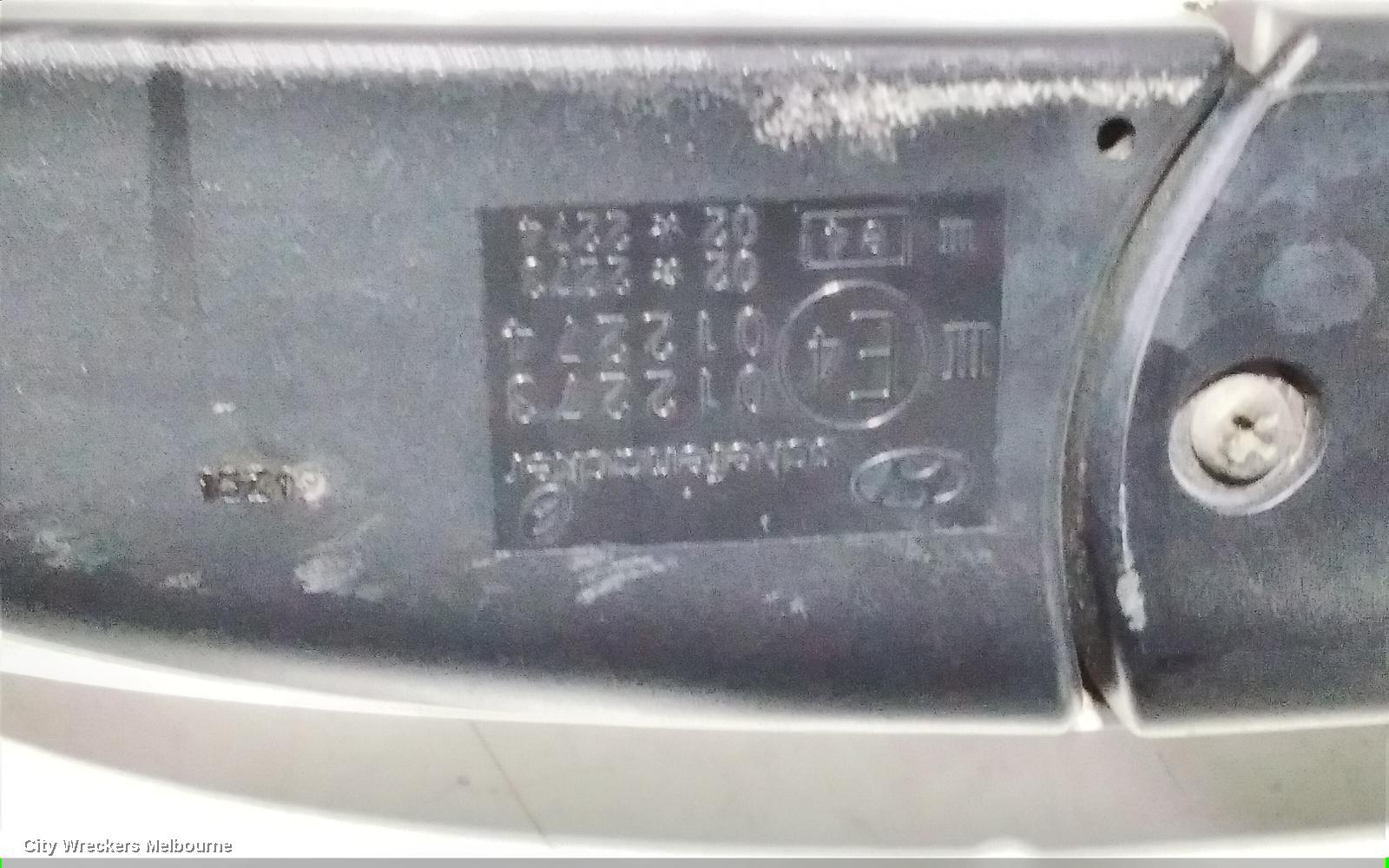 HYUNDAI SONATA LEFT DOOR MIRROR, NF, POWER, 06/2005 - 06/2010