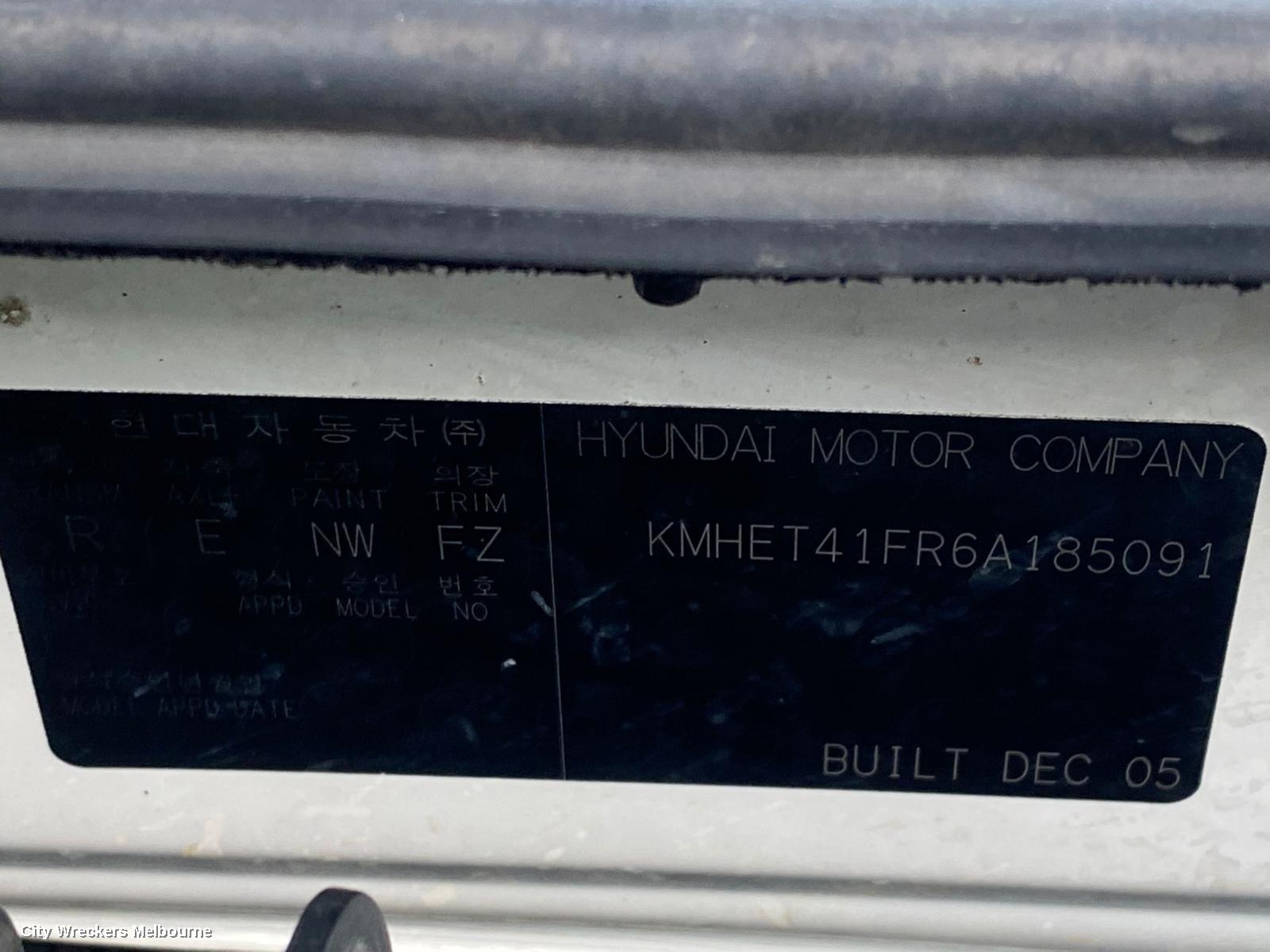 HYUNDAI SONATA LEFT DOOR MIRROR, NF, POWER, 06/2005 - 06/2010