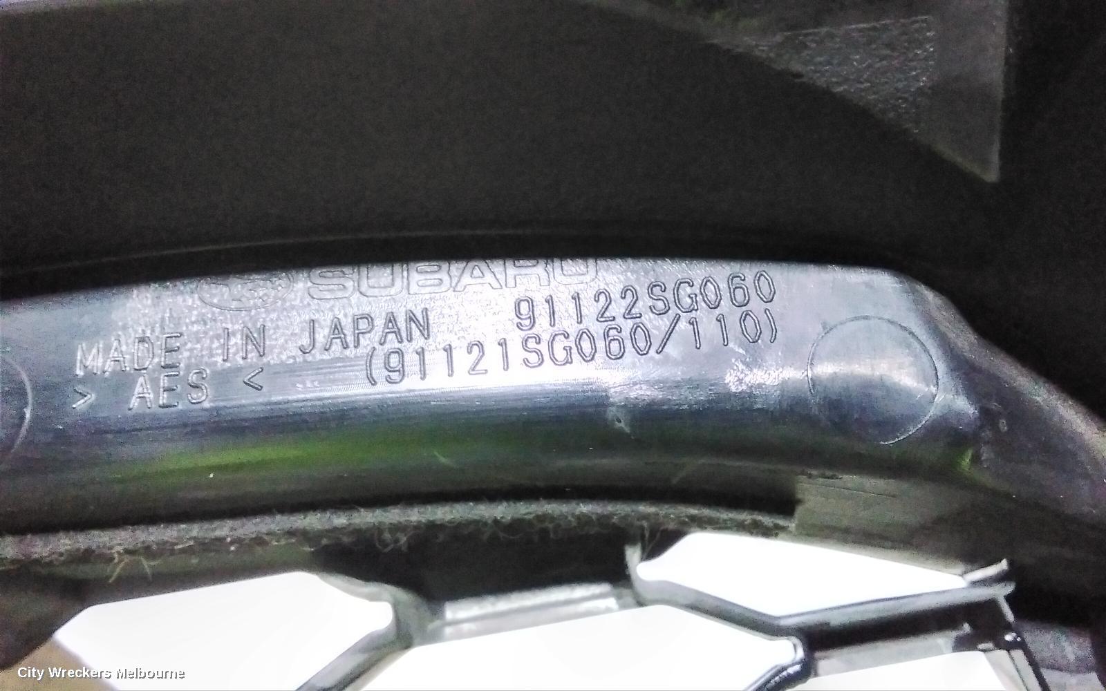 SUBARU FORESTER GRILLE, RADIATOR GRILLE MOULDING (CENTRE), SJ, CHROME, 12/2012 - 01/2016