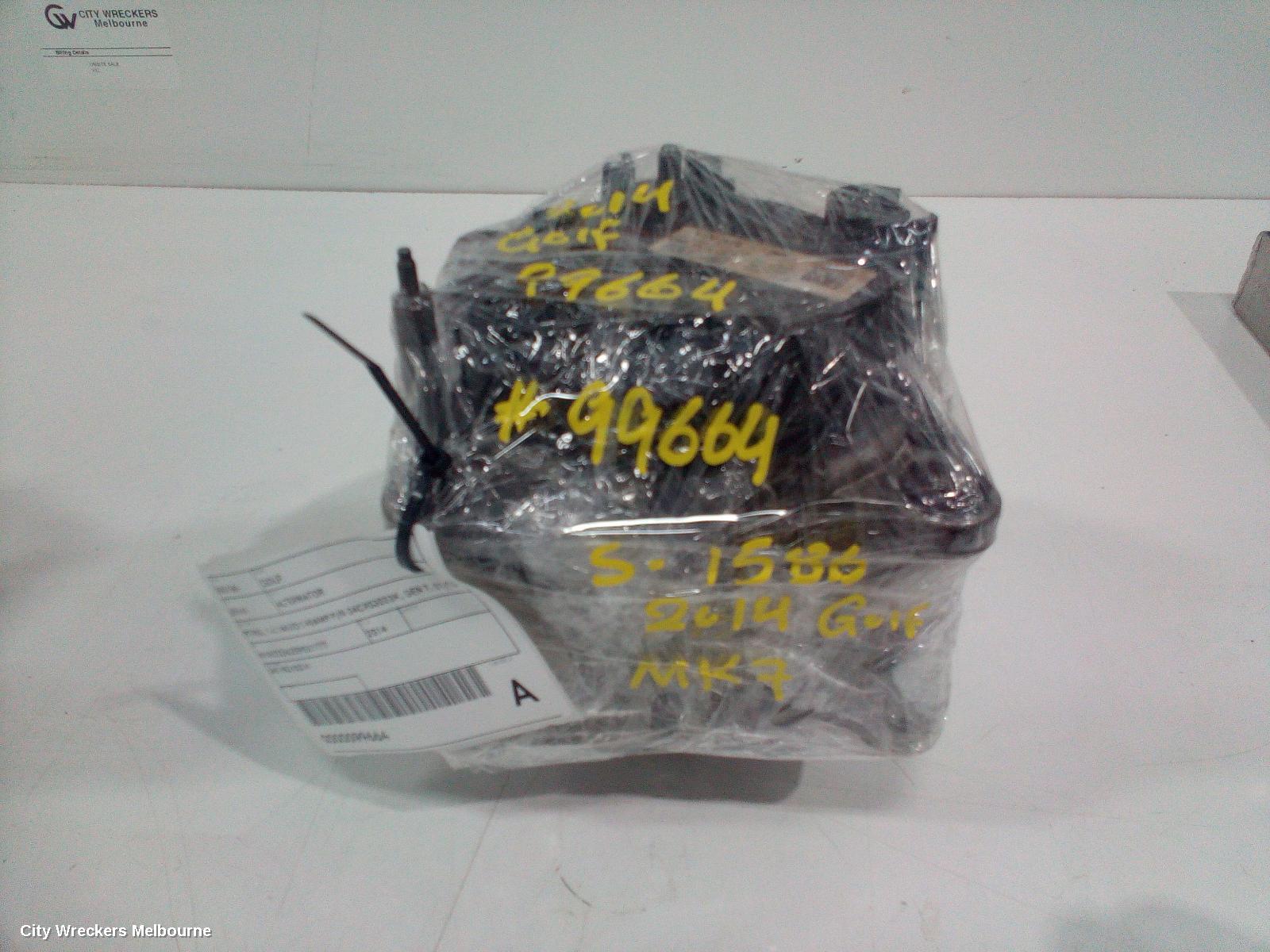 VOLKSWAGEN GOLF ALTERNATOR, PETROL, 1.4, VALEO 140AMP P/N 04C903023K, GEN 7, 01/2013 - 08/2020