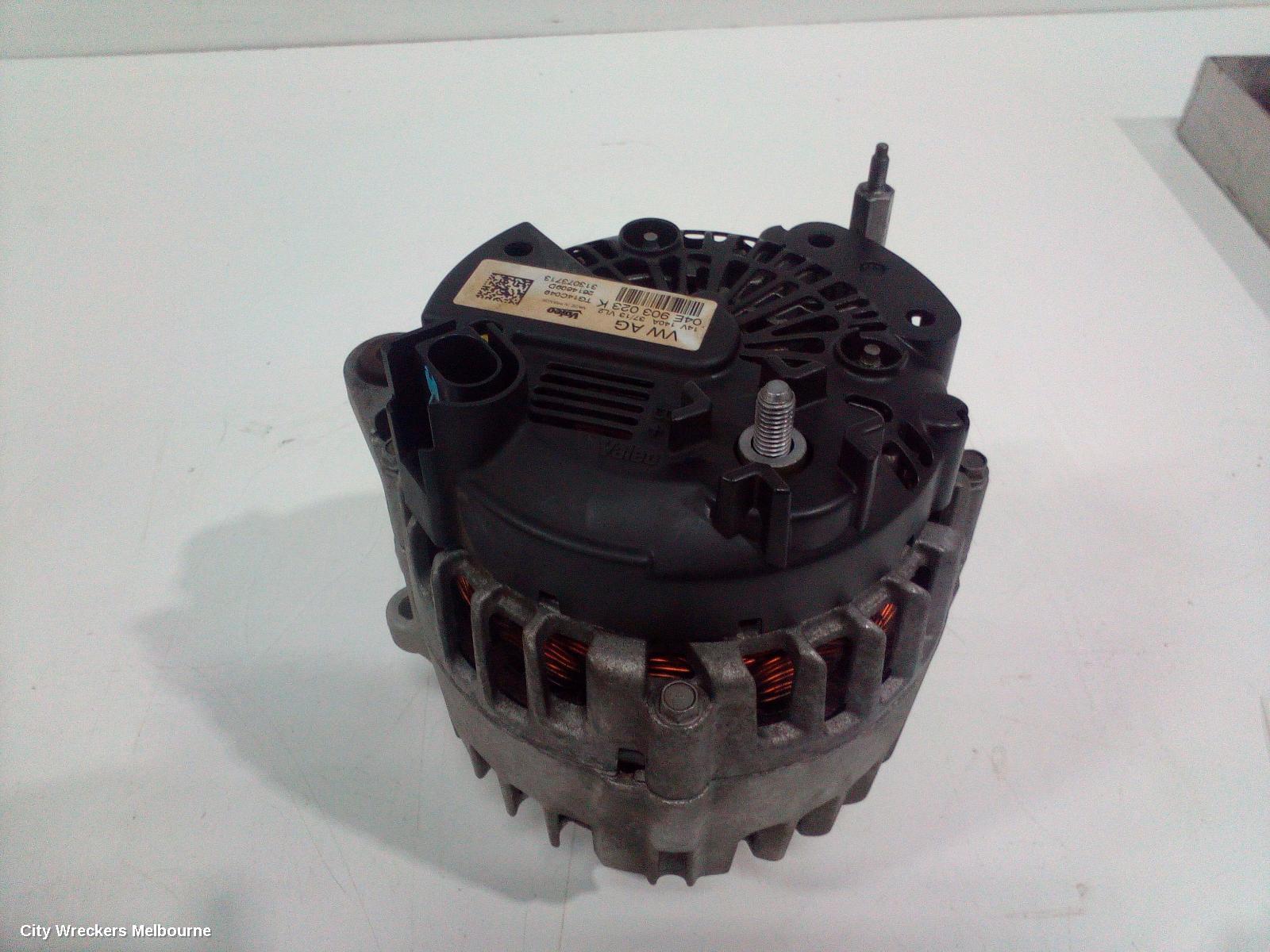 VOLKSWAGEN GOLF ALTERNATOR, PETROL, 1.4, VALEO 140AMP P/N 04C903023K, GEN 7, 01/2013 - 08/2020
