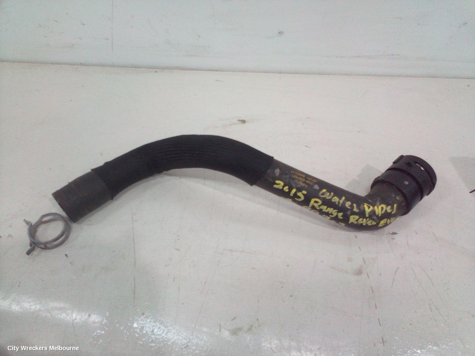 LAND ROVER RANGEROVER EVOQUE WATER PIPES/OUTLETS, L538, 11/2011 - 01/2019
