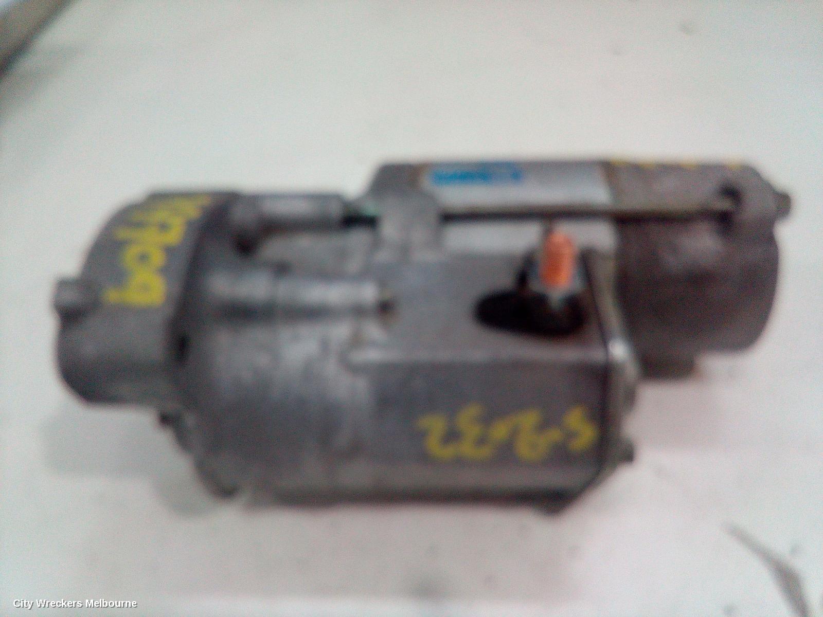 LAND ROVER RANGEROVER EVOQUE STARTER, DIESEL, 2.2, TURBO, MANUAL T/M, 6 SPEED, L538, 11/2011 - 08/2015