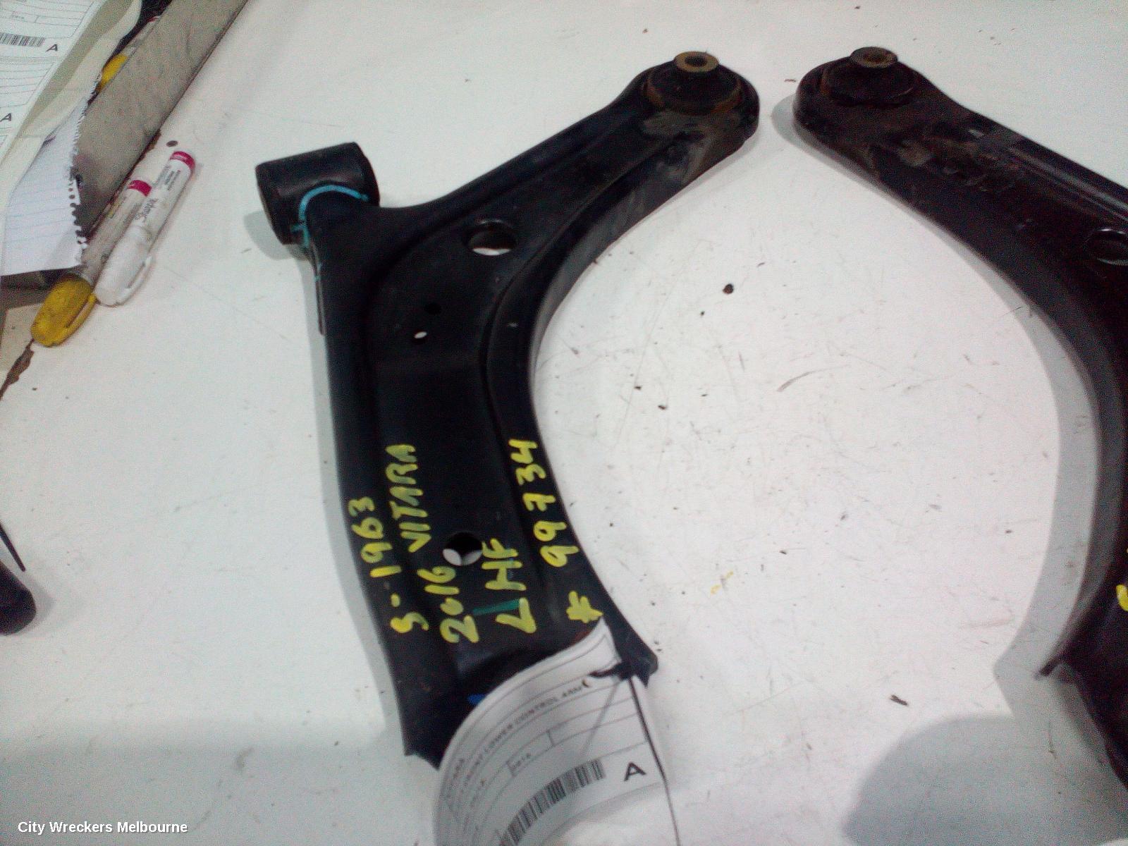 SUZUKI VITARA LEFT FRONT LOWER CONTROL ARM, VITARA, LY (VIN TSM), 06/2015 ONWARDS