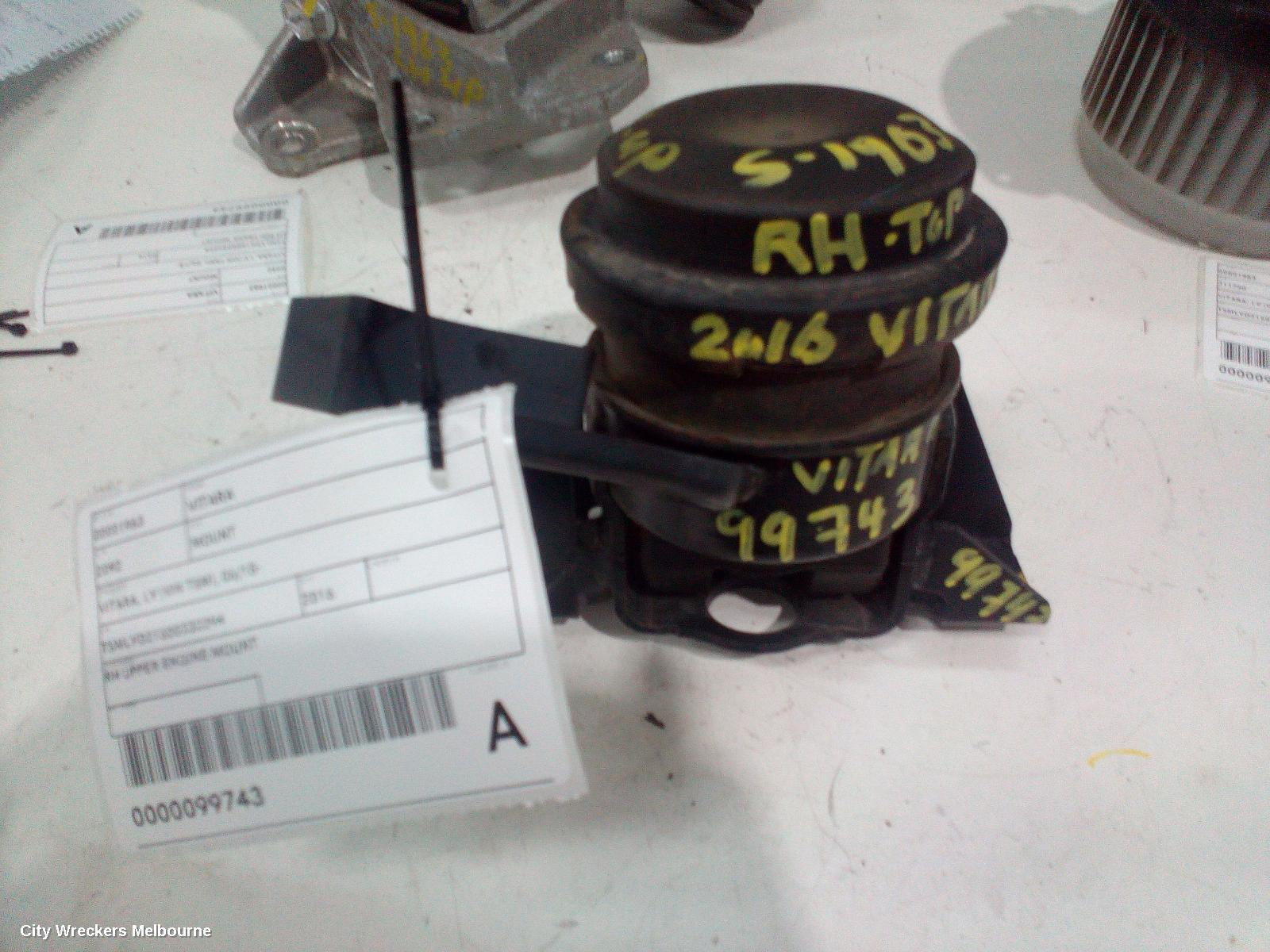 SUZUKI VITARA MOUNT, VITARA, LY (VIN TSM), 06/2015 ONWARDS