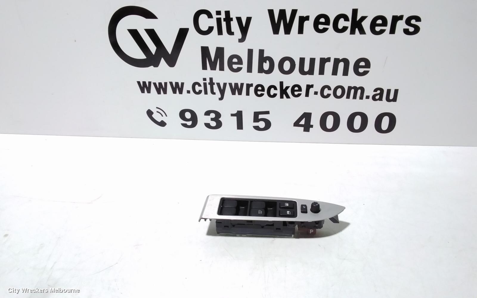 NISSAN MURANO PWR DR WIND SWITCH, RH FRONT (MASTER SWITCH), Z51, TI TYPE, 12/2008 - 12/2014