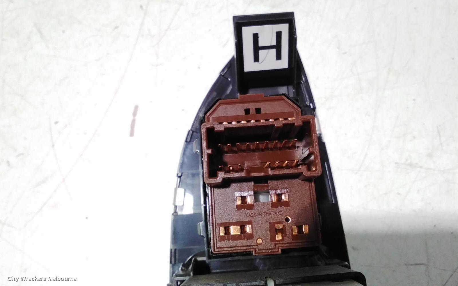 NISSAN MURANO PWR DR WIND SWITCH, RH FRONT (MASTER SWITCH), Z51, TI TYPE, 12/2008 - 12/2014