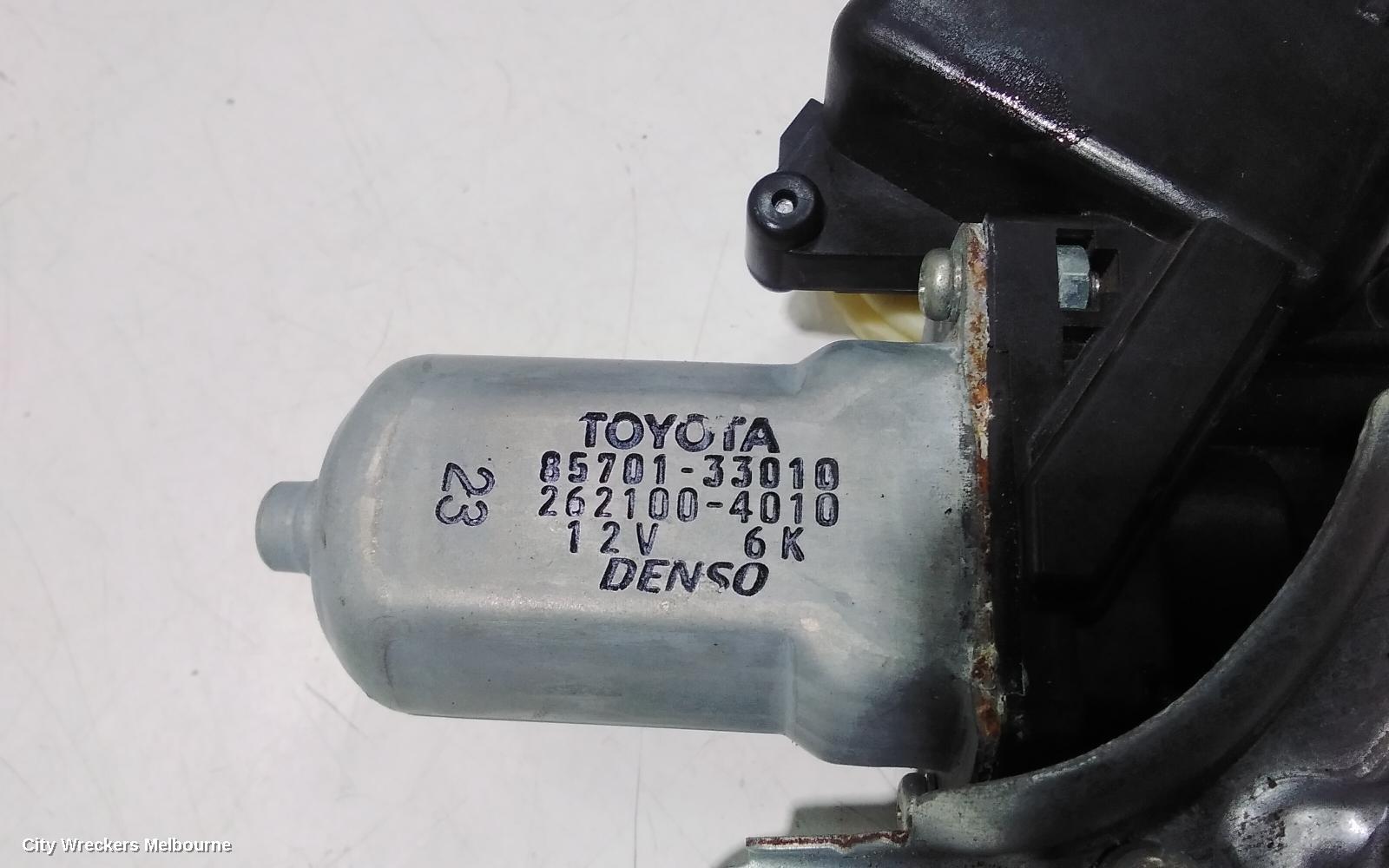 TOYOTA ESTIMA RIGHT FRONT WINDOW REG/MOTOR, XR50, 05-19