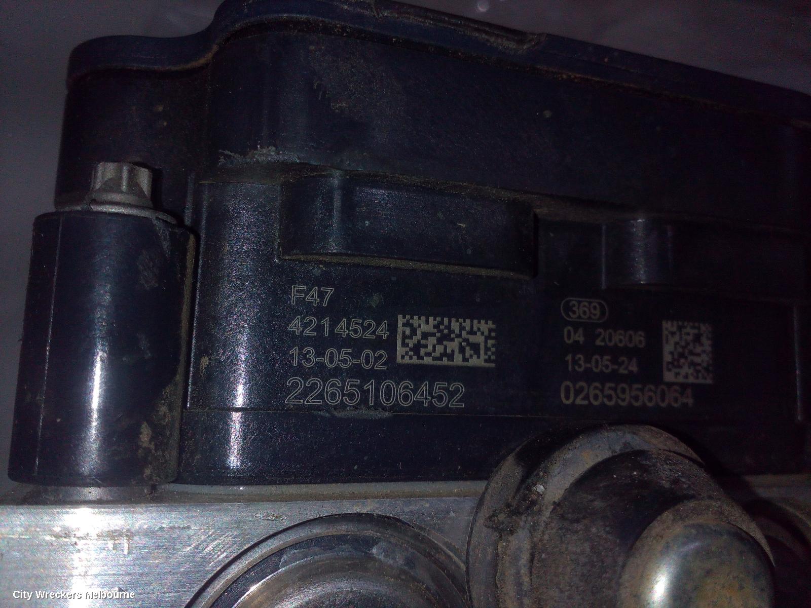 HOLDEN COMMODORE ABS PUMP/MODULATOR, VF, 05/2013 - 12/2017