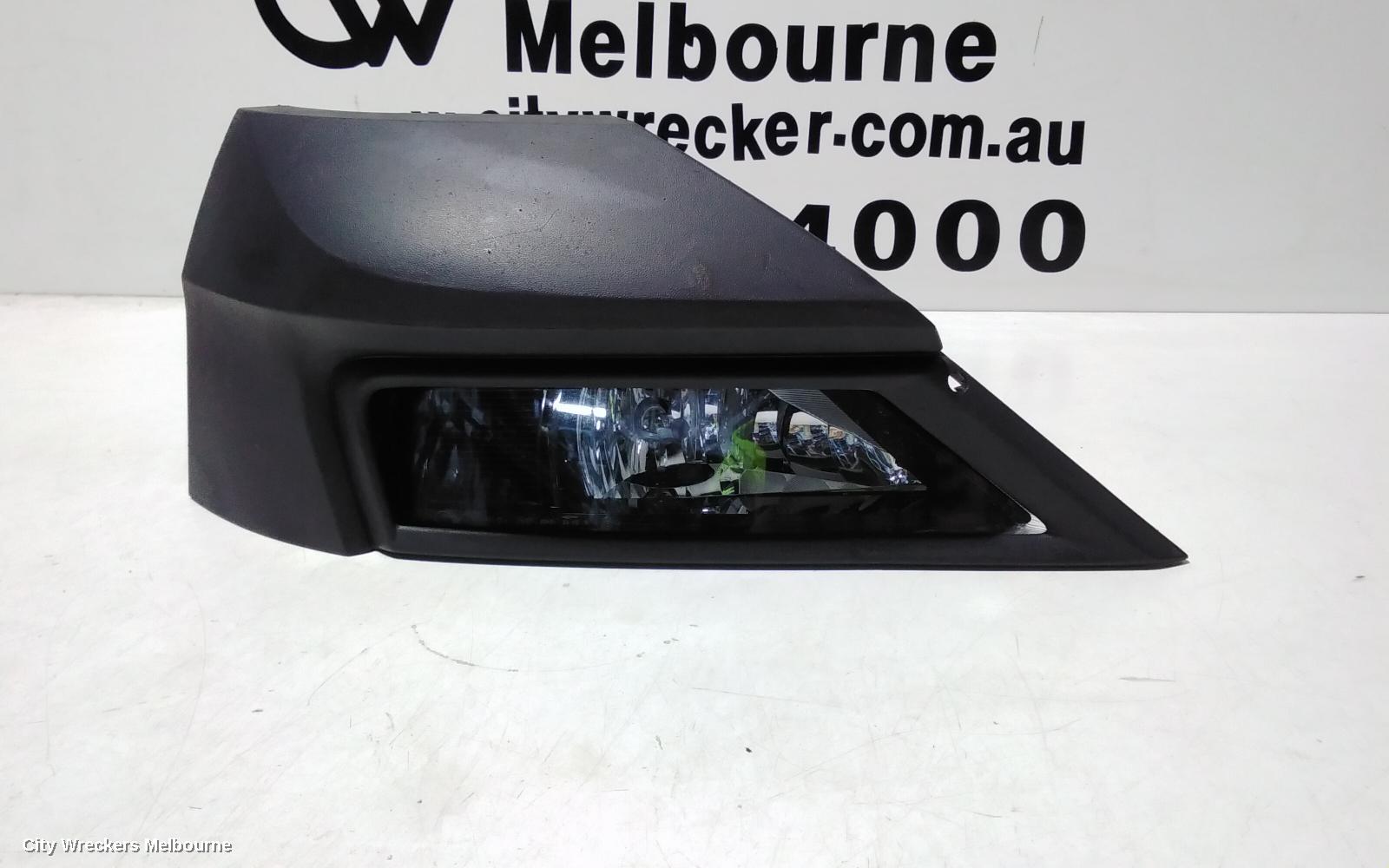 VOLKSWAGEN TIGUAN LEFT INDICATOR/FOG/SIDE, BUMPER FOGLAMP, NON ALLSPACE, BLACK INSERT, 5NA, 06/2016 - 05/2021